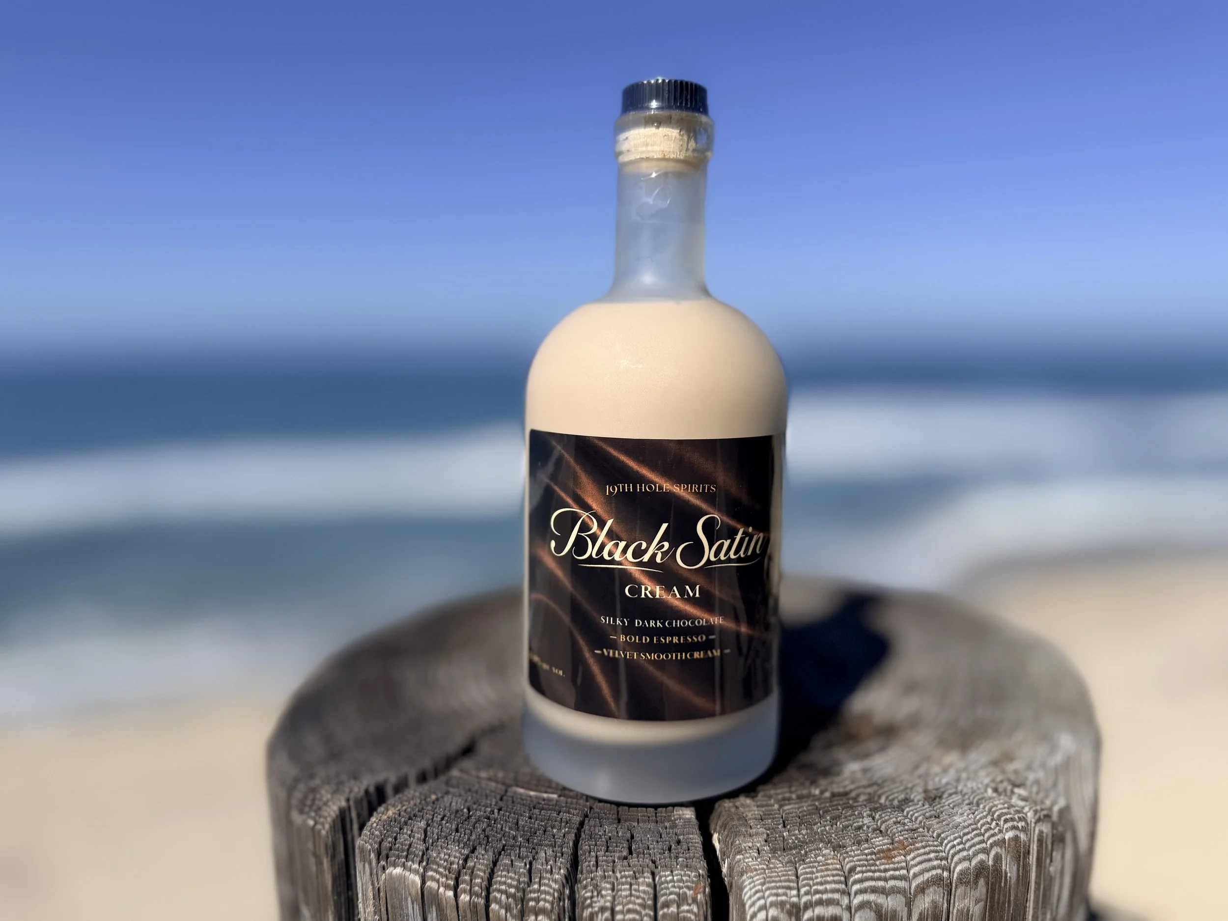 Black Satin Chocolate Espresso Sipping Cream