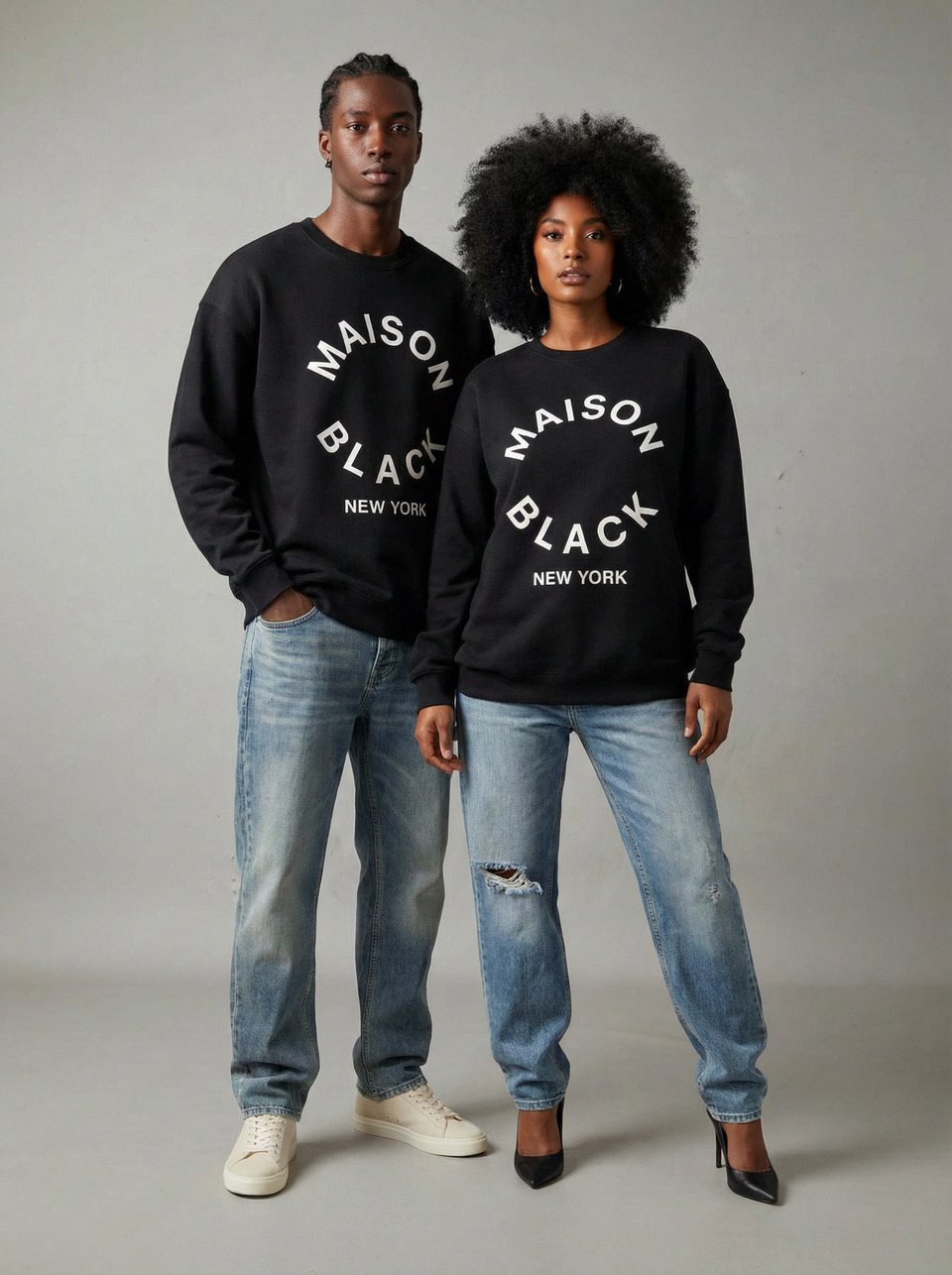 Maison Black Soho Sweatshirt