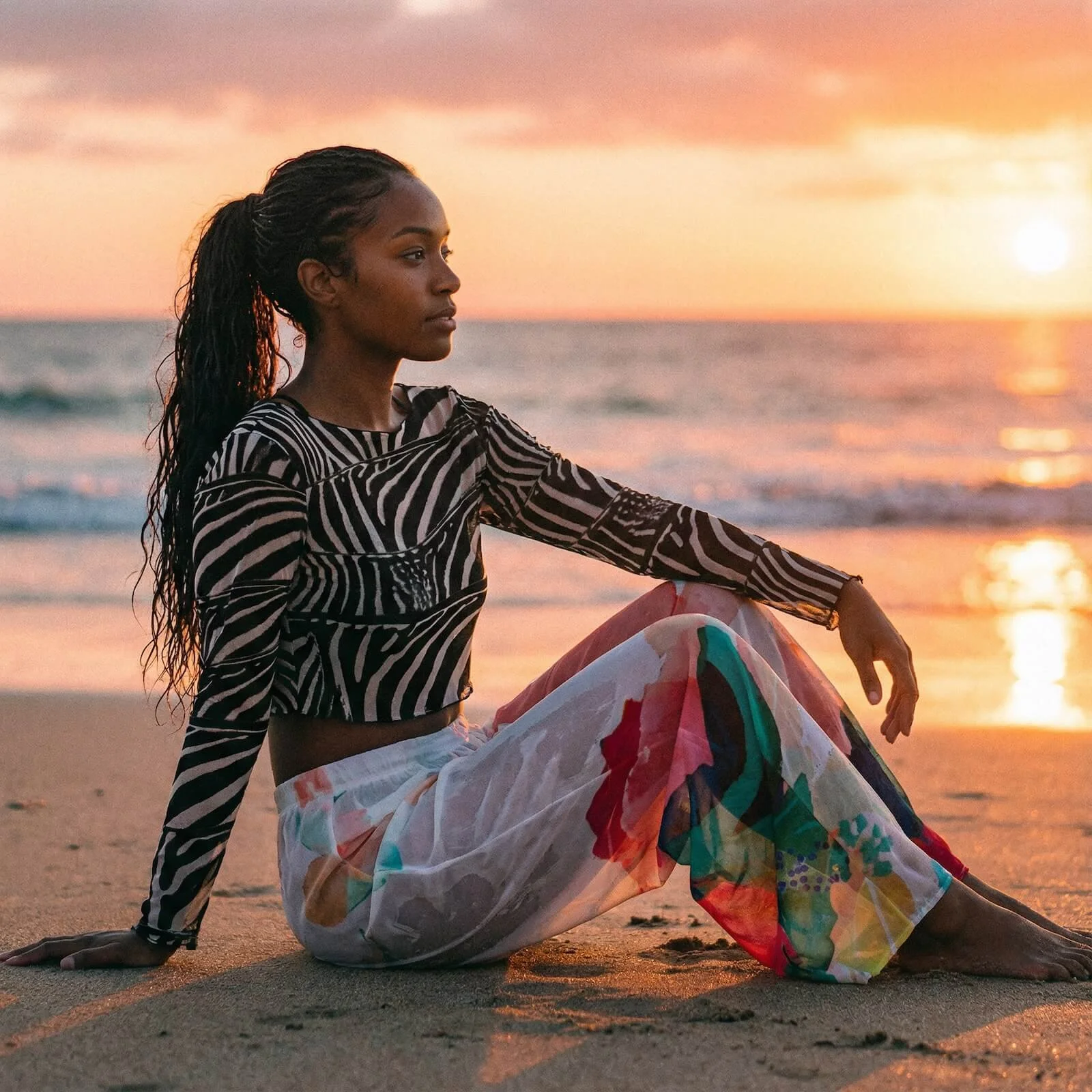 Avid-SwimZinae Crop Top-Bloom Beach Pant.jpg