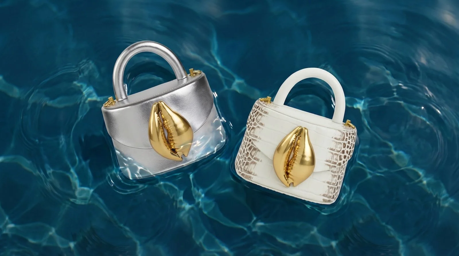 flore Metallic Silver and Himalayan Viera Cowrie Shell.jpg