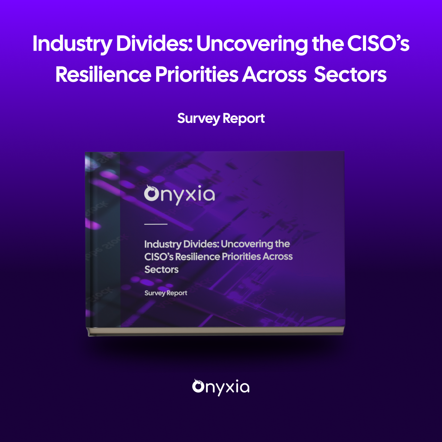 Industry Divides: Uncovering the CISO’s Resilience Priorities Across Sectors Survey Report