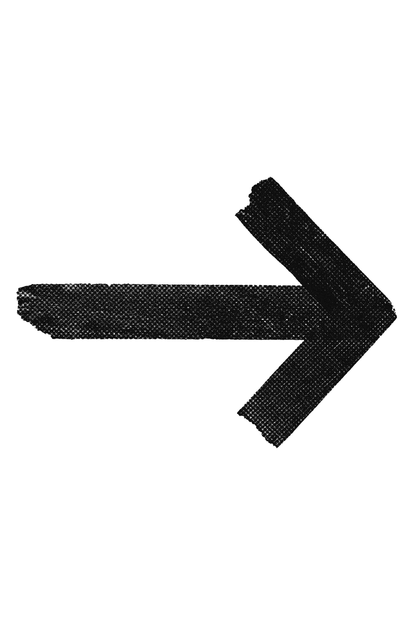 Flèche directionnelle sur fond noir.