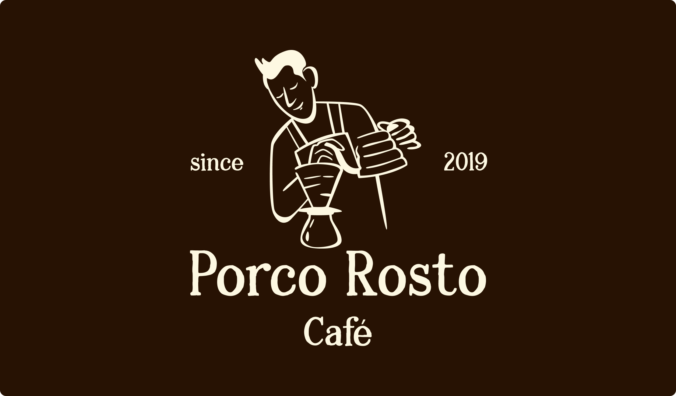 Logo principal de Porco Rosto