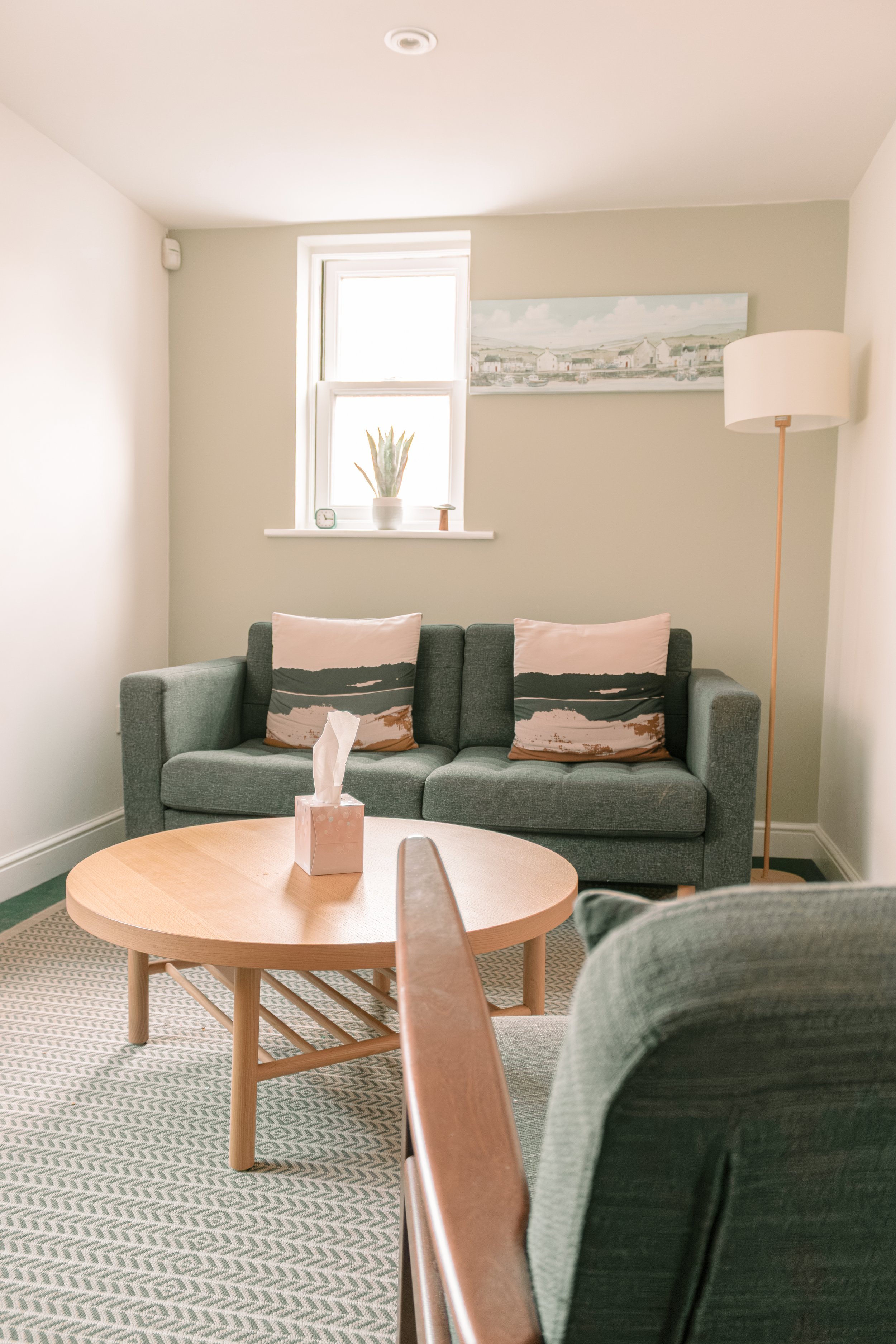 Safe and supportive therapy environment in Wimborne for personal growth