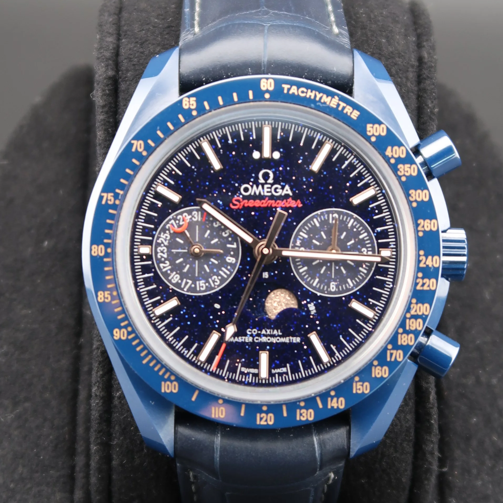 Omega Blue Side Speedmaster