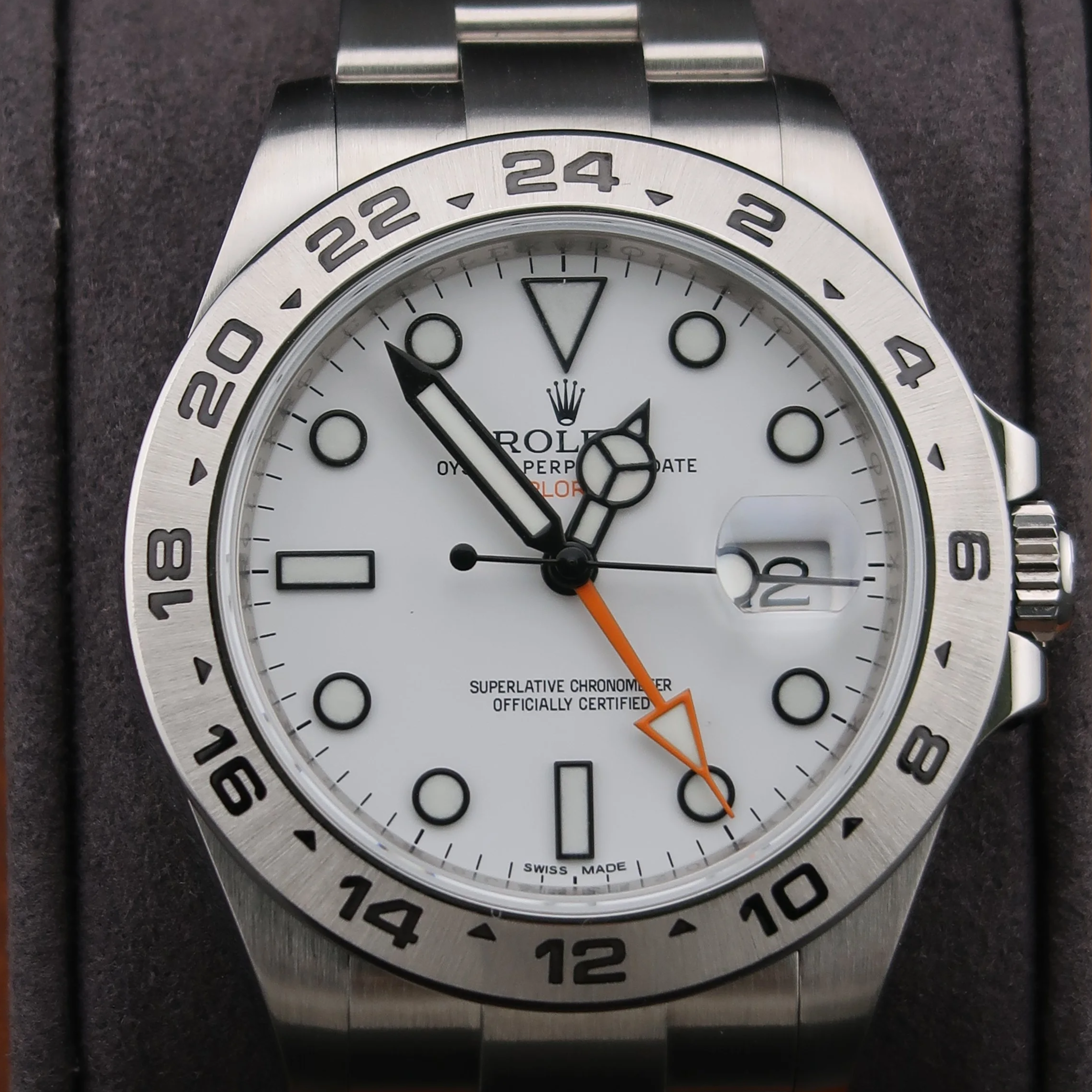 Rolex Explorer II 216570 2016 42MM