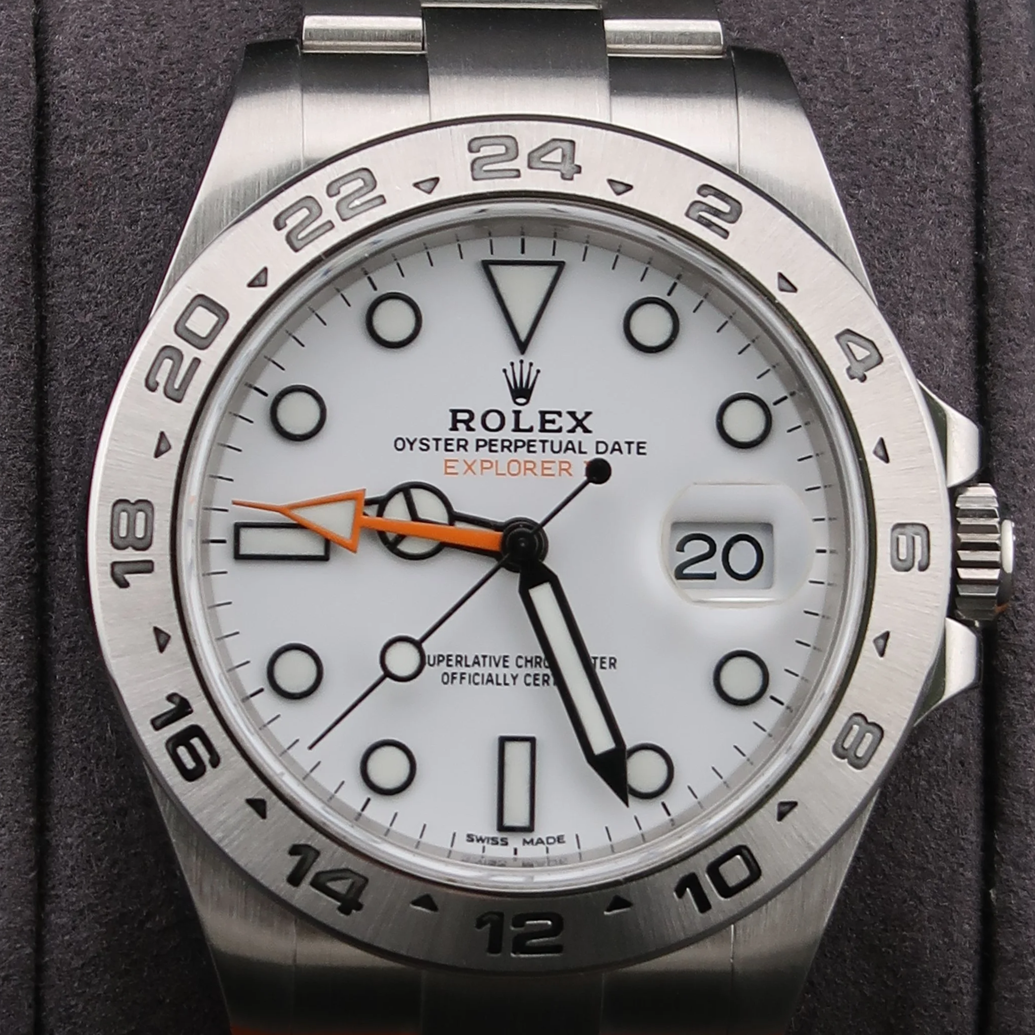 Rolex Explorer II 216570 2017 42MM