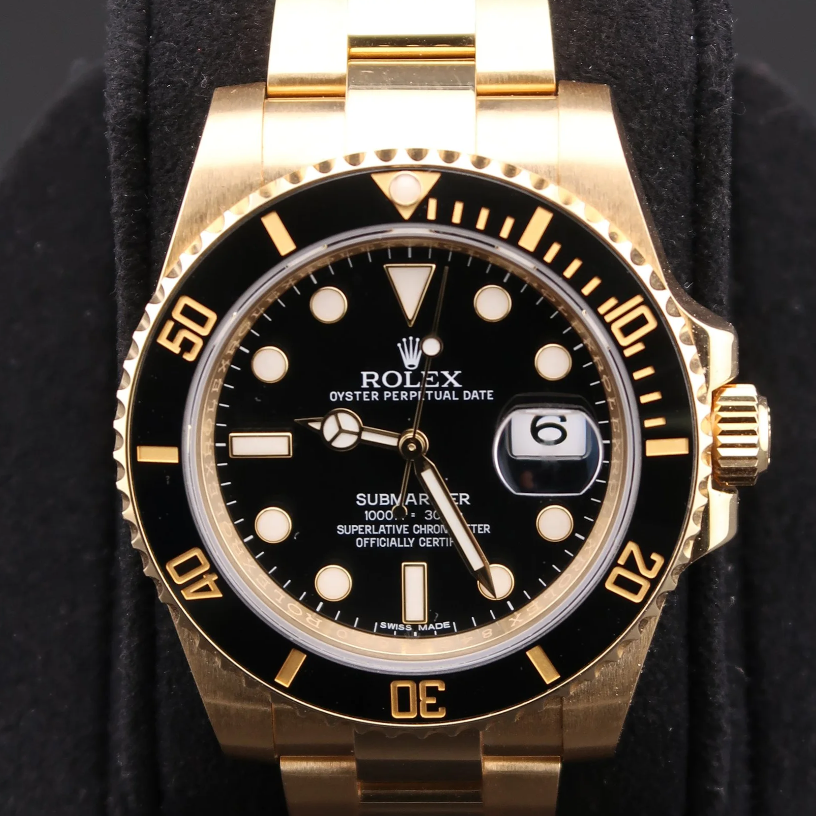 Rolex Gold Submariner 2016 40MM
