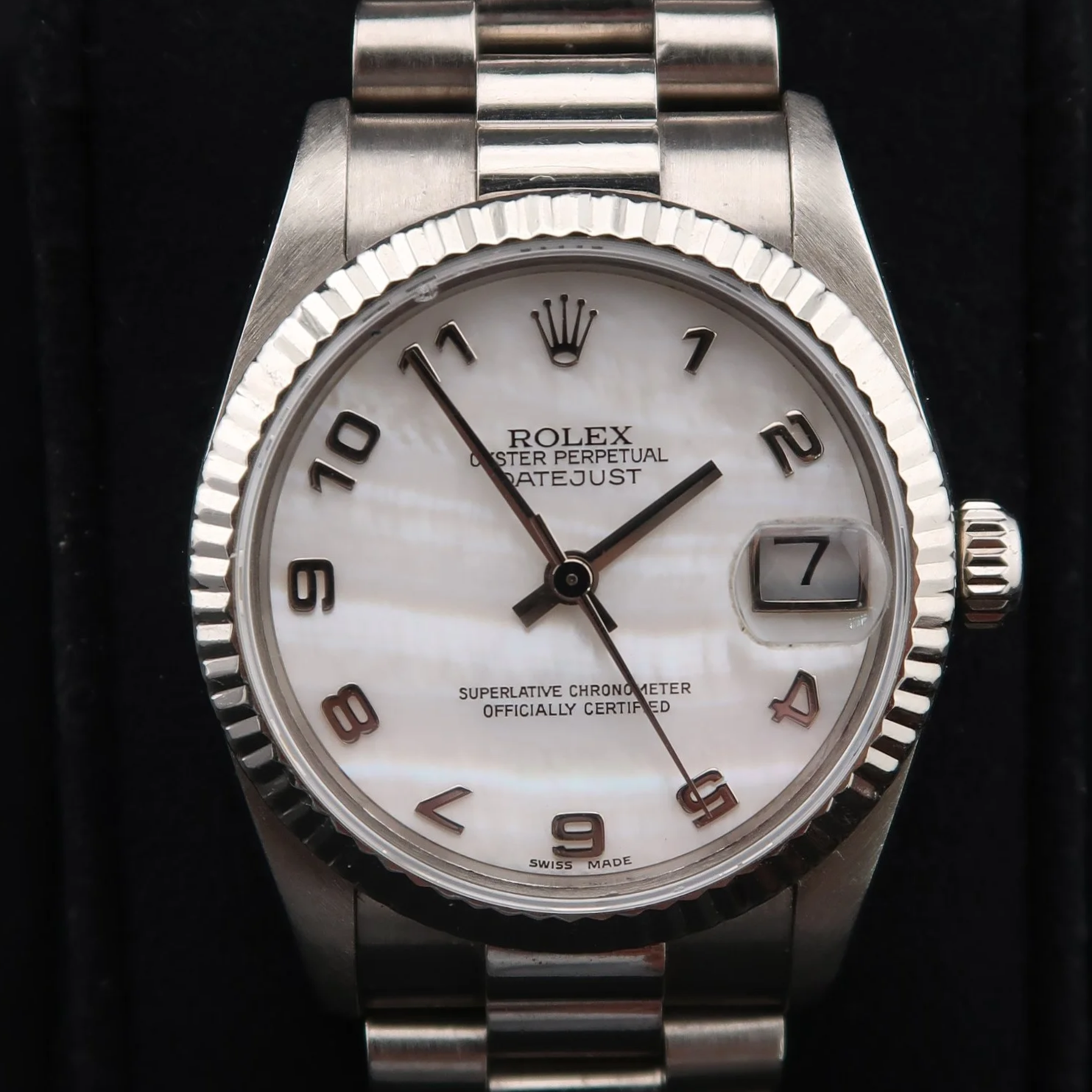 Rolex Datejust 'President' 68279 31mm MOP Dial