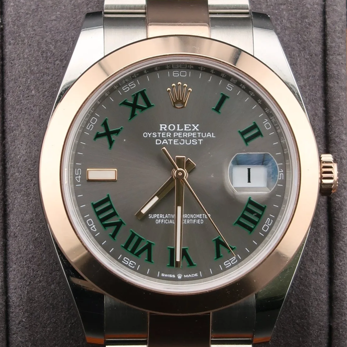 Rolex Wimbledon Rose 126301 2021 40MM