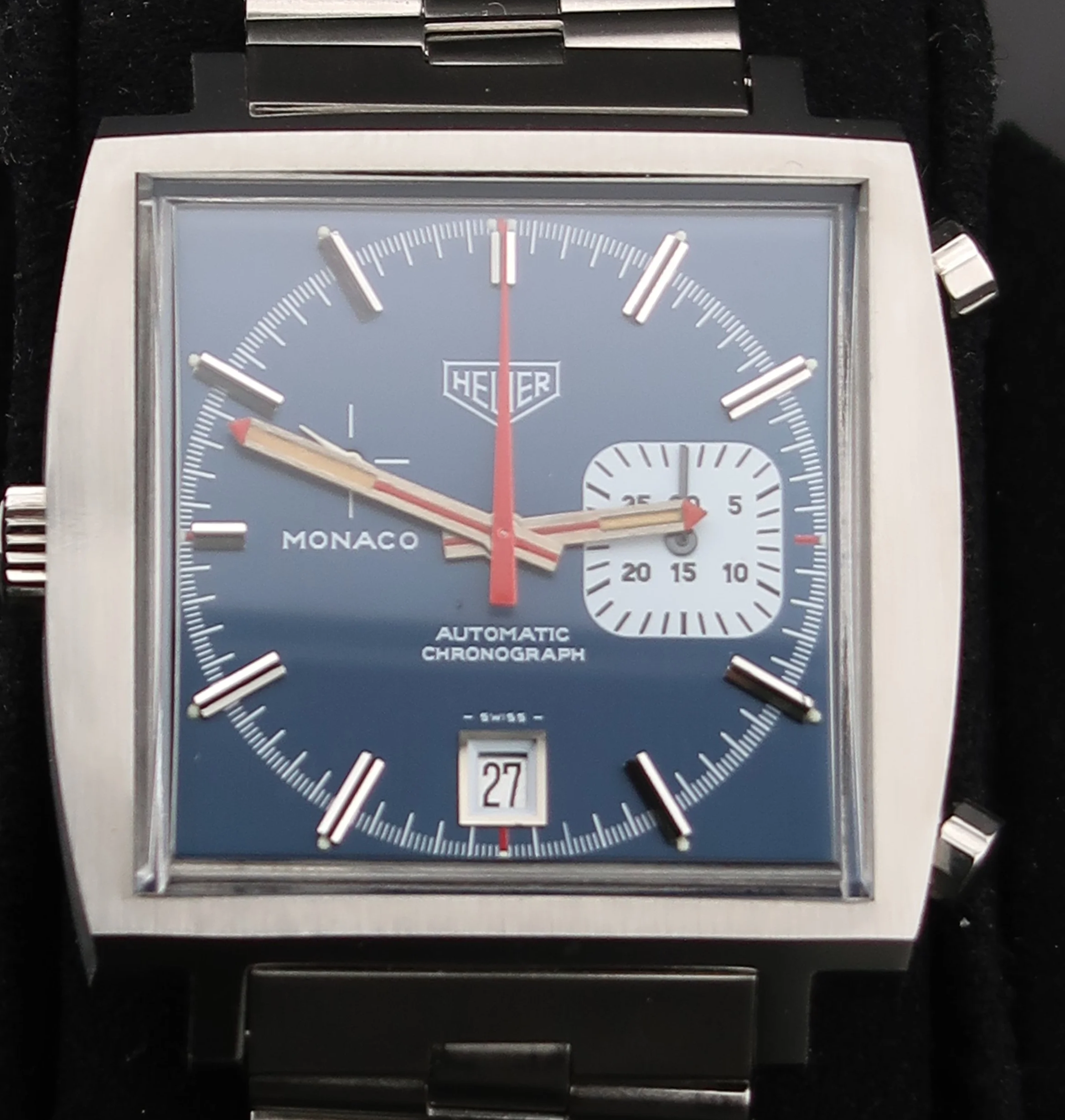 Heur Monaco Blue 1533B 1972 40MM