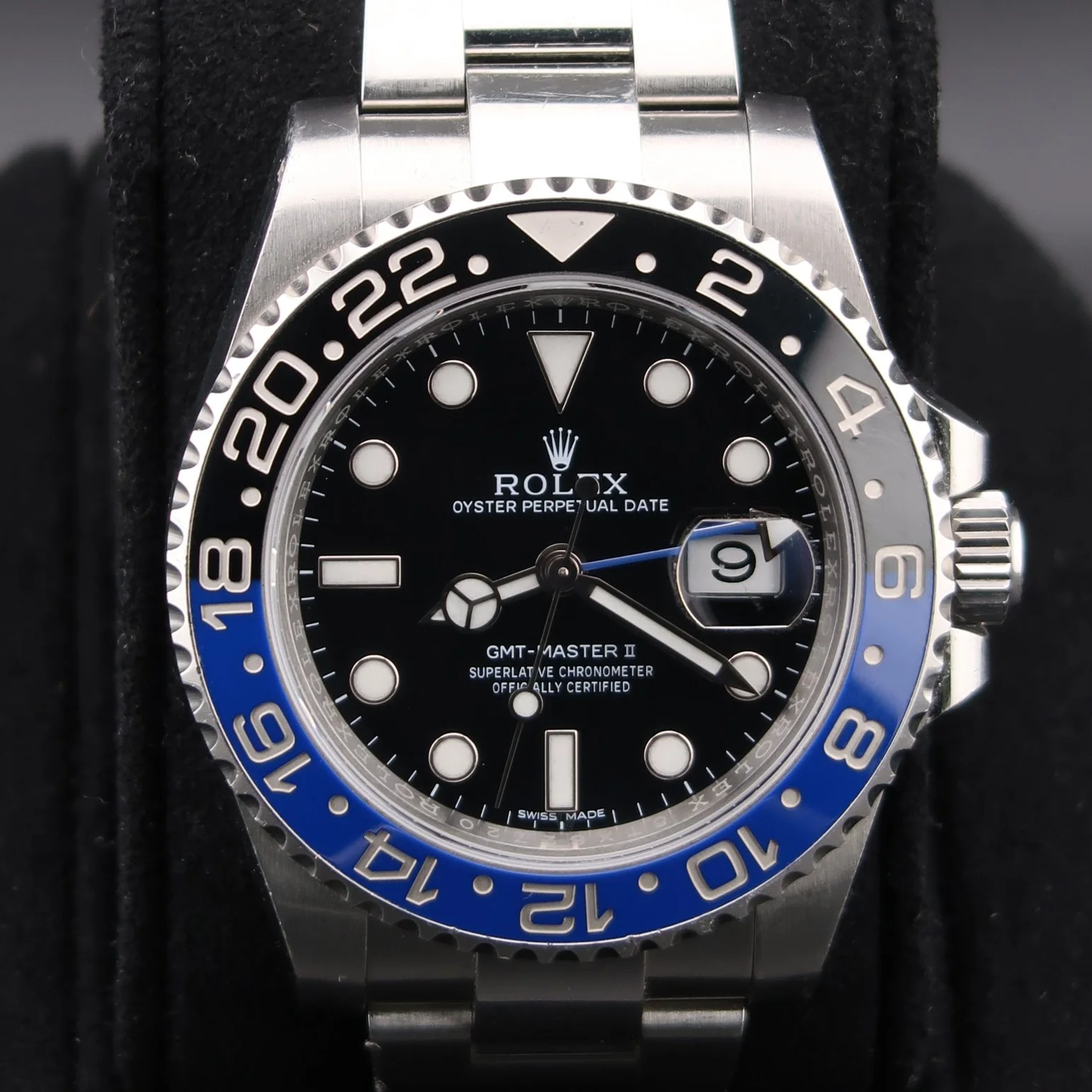 Rolex GMT-Master II Batman 2015 40MM