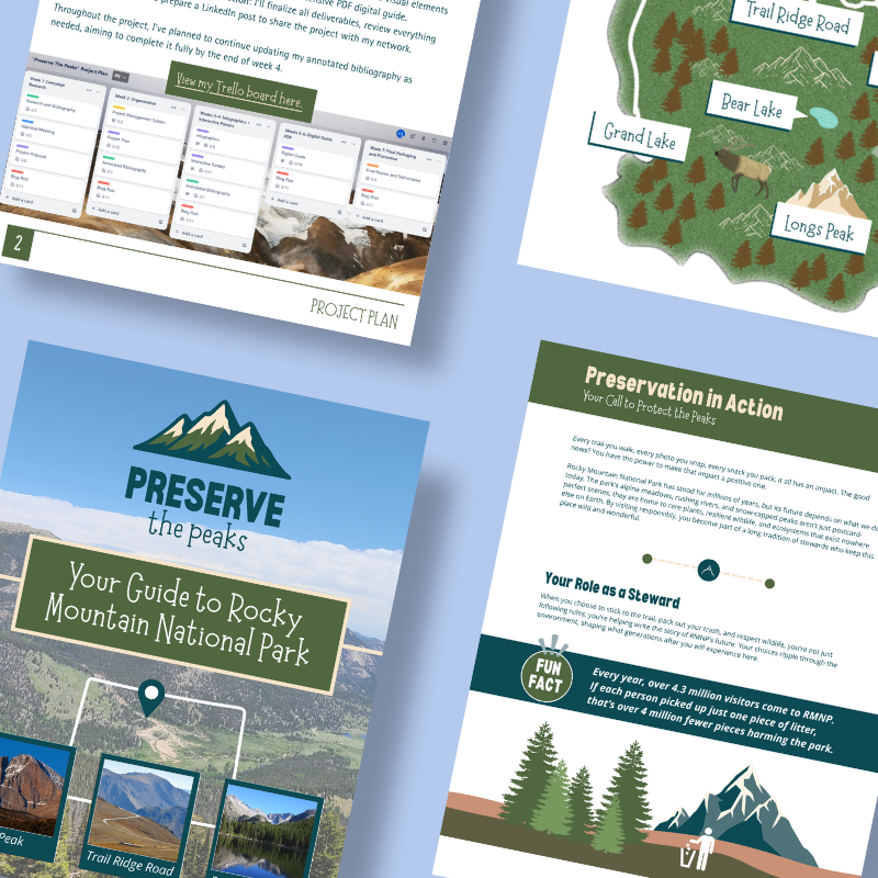 Multimedia "Preserve the Peaks" Campaign