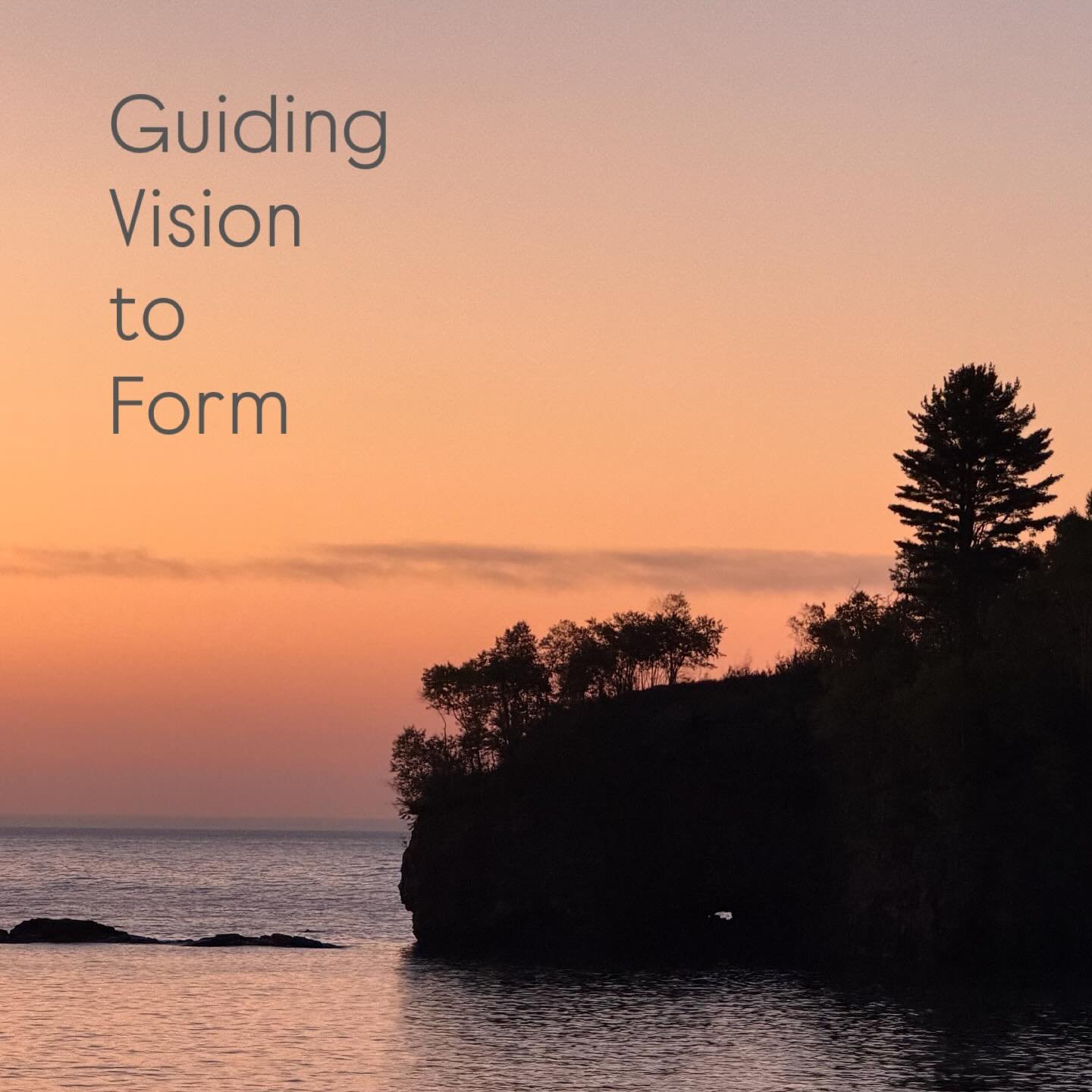 Guiding Vision to Form.  Enjoy the journey.  Let&rsquo;s discover something great together!  We would love to partner with you on your next project!  #architecture #lakesuperiorsunrise #minnesota #lakesuperior #twoharbors #nofilter