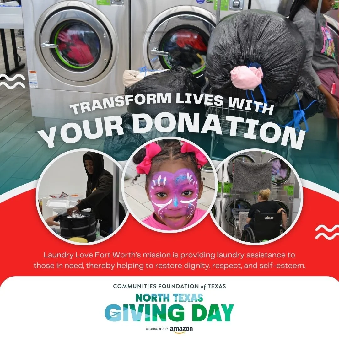 We are halfway through North Texas Giving Day, and we need you! 100% of your gift supports the families that rely on us for clean clothes! http://bit.ly/3KqsOBw #northtexasgivingday2025 #cleanclothesmatter