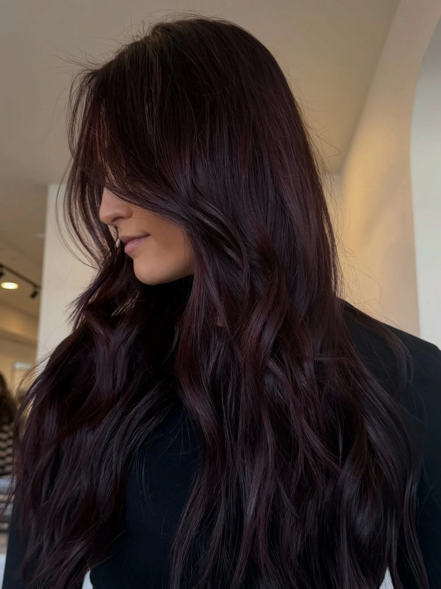 Good hair fixes everything, trust us. 🫶🏻 🎁

Hurry and book your Holiday refresh through the link in our bio! 

Cut &amp; Color by @christinafalconehair