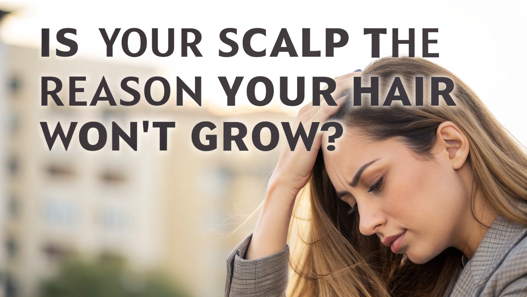 Is Your Scalp the Reason Your Hair Won't Grow?
