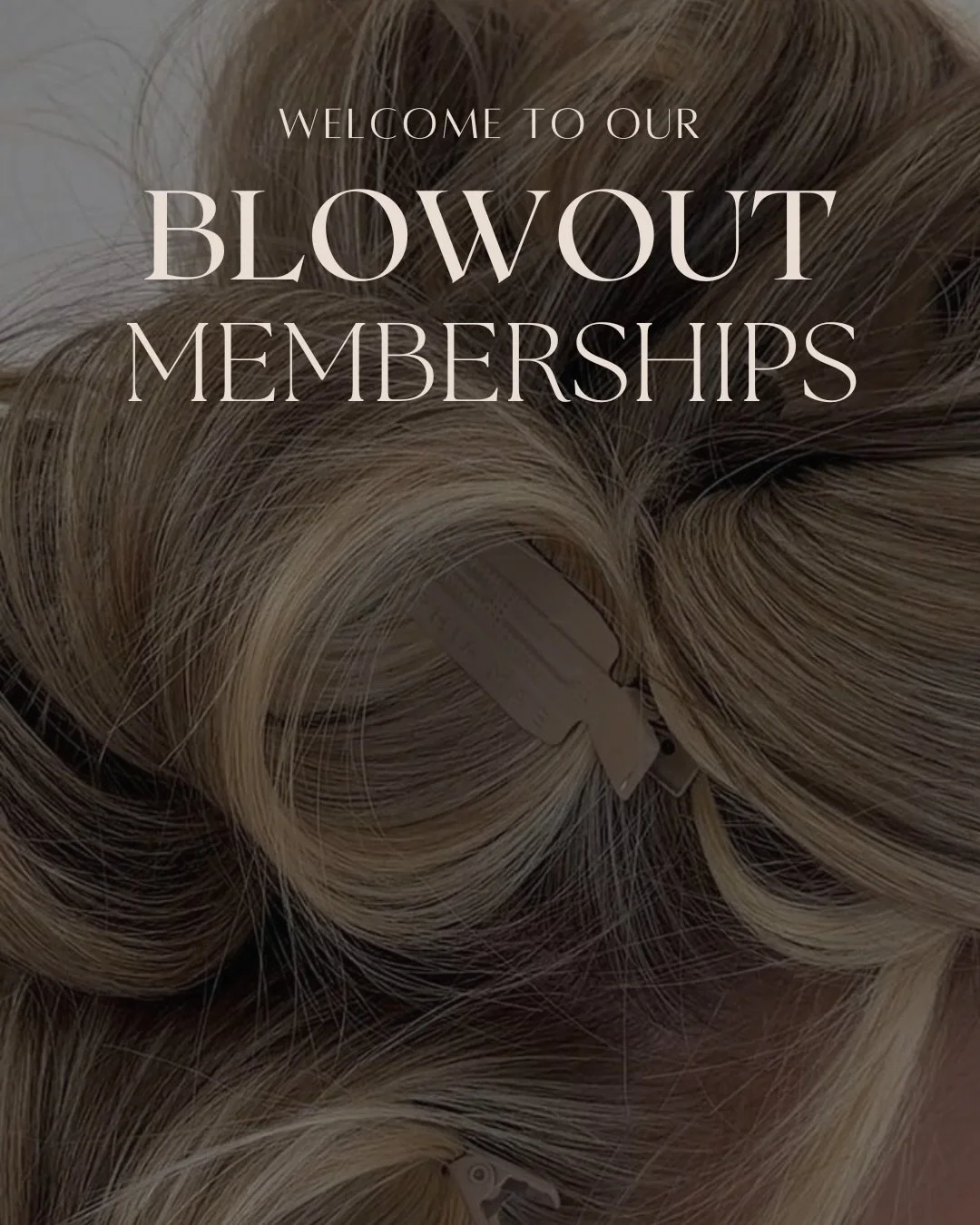 For the girls who love a good blowout⁠ any day of the week, we made it easier 🤍⁠
⁠
Welcome to our Blowout Memberships. Consistent, effortless hair with built-in savings and exclusive perks. Where your birthday blowout is already taken care of. 🎉
⁠
