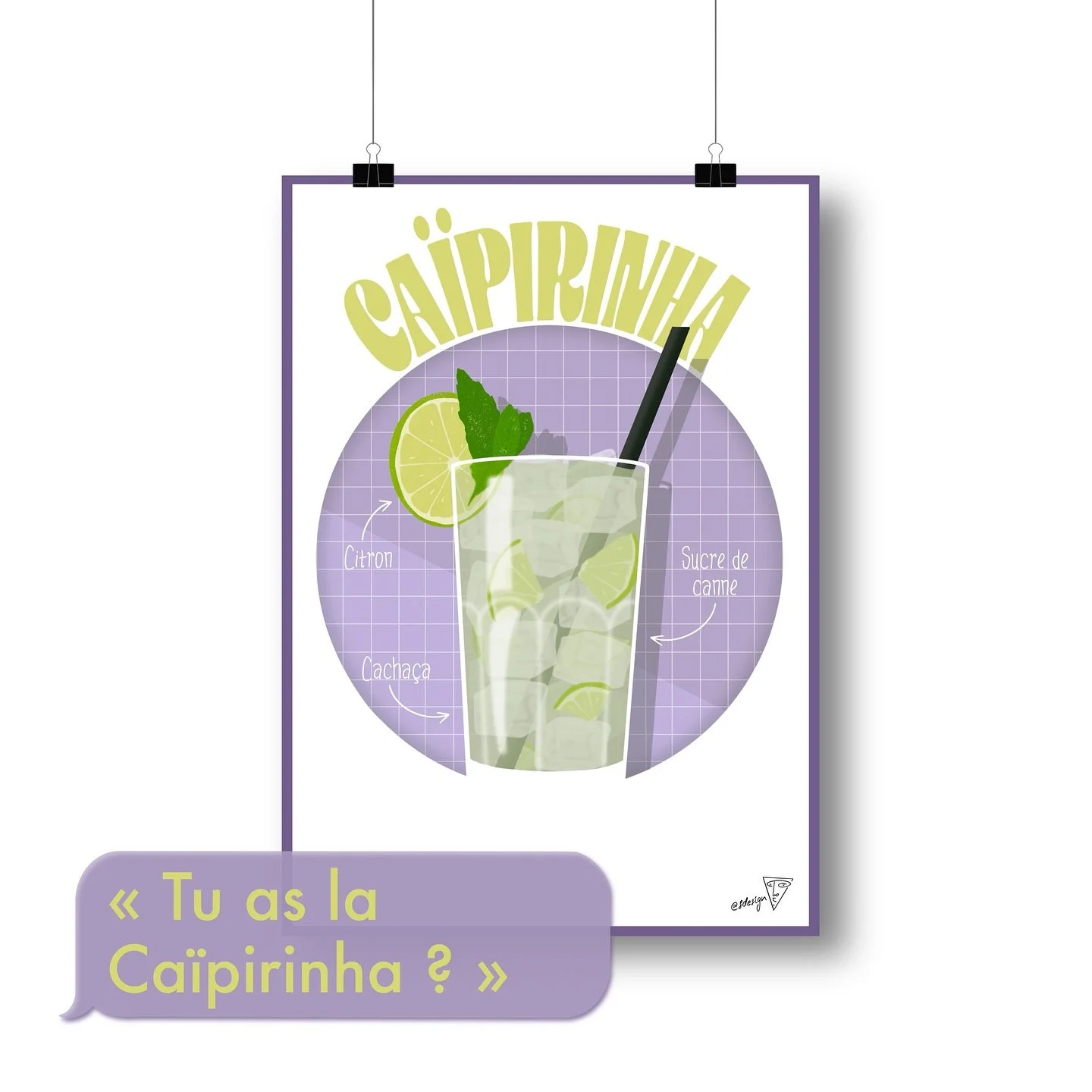 Vous les avez demand&eacute;s, ils sont l&agrave; ! 🍹

Alors ? Tu choisis lequel ? ❤️&zwj;🔥

#cocktails #decoration #bars #artlovers #affiches
