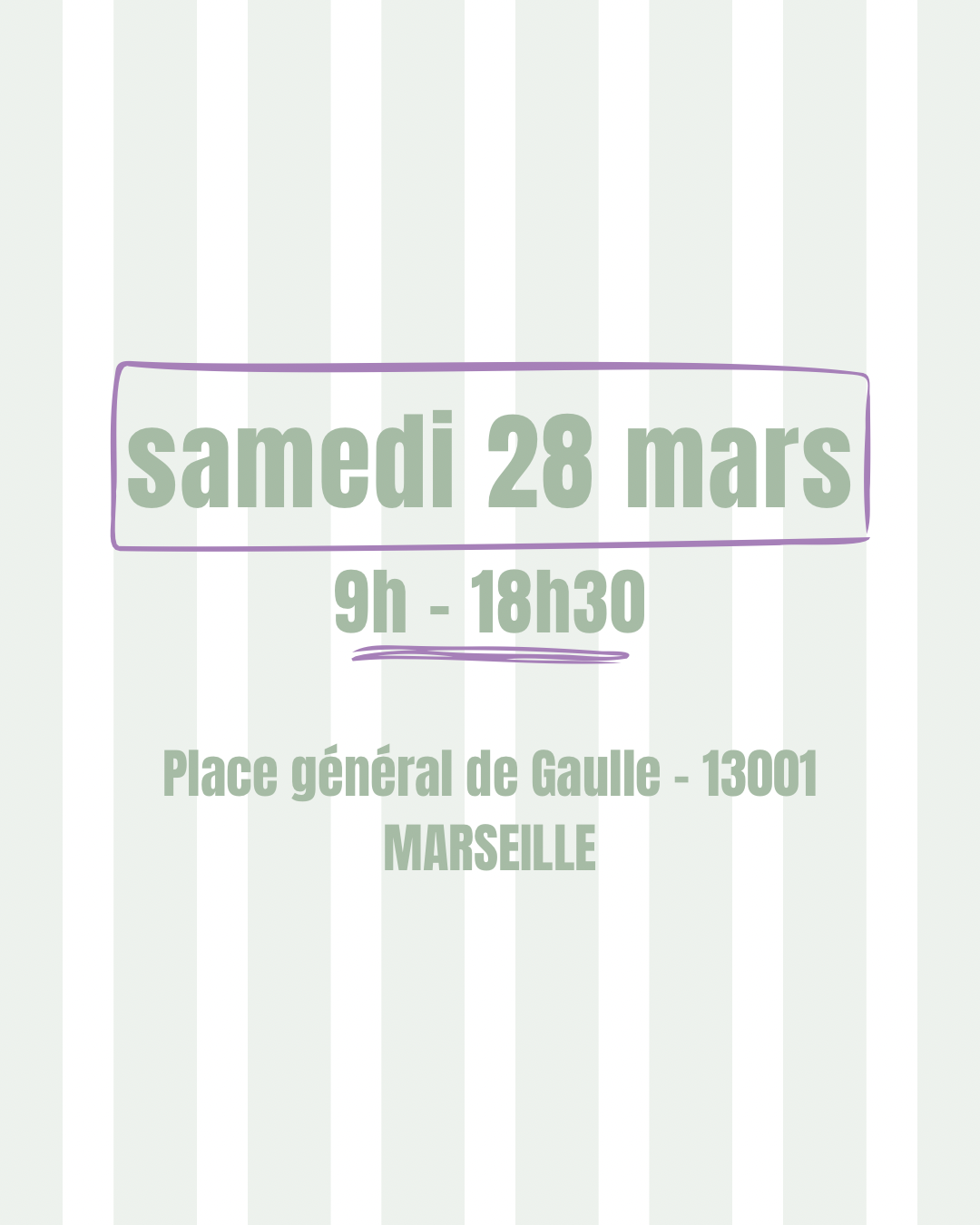 Marché des créateurs ! 