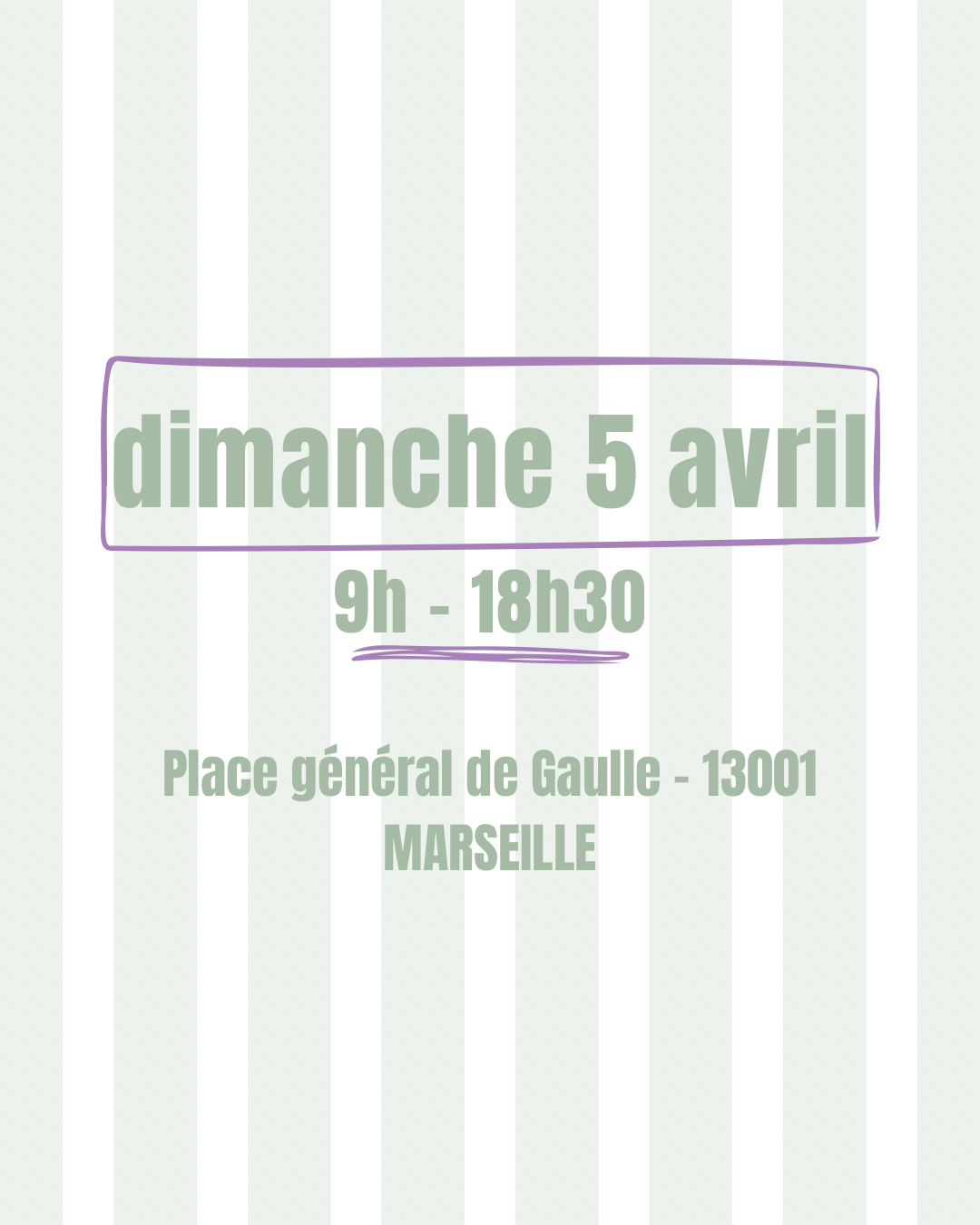 Marché des créateurs !