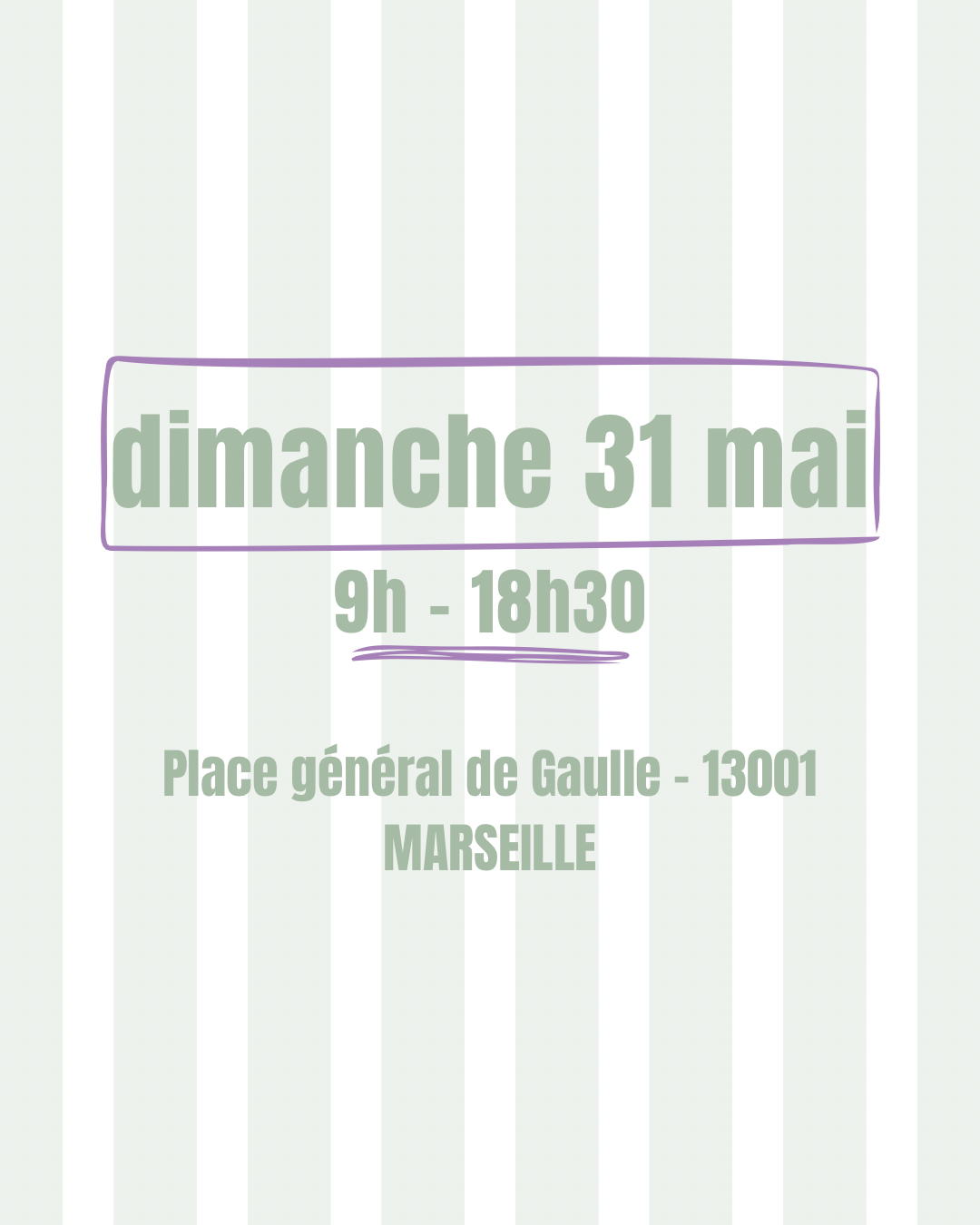 Marché des créateurs !