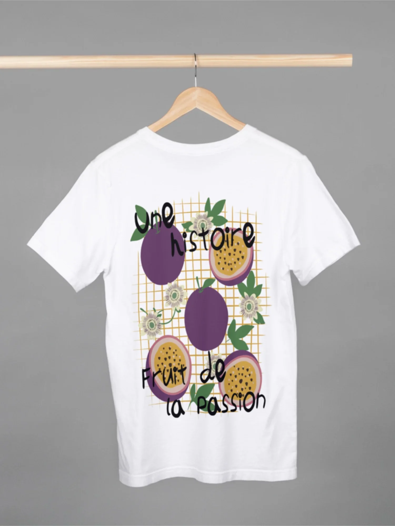 tshirt-fruit-de-la-passion-fruits-fleurs-unisexe-taille-unique.webp