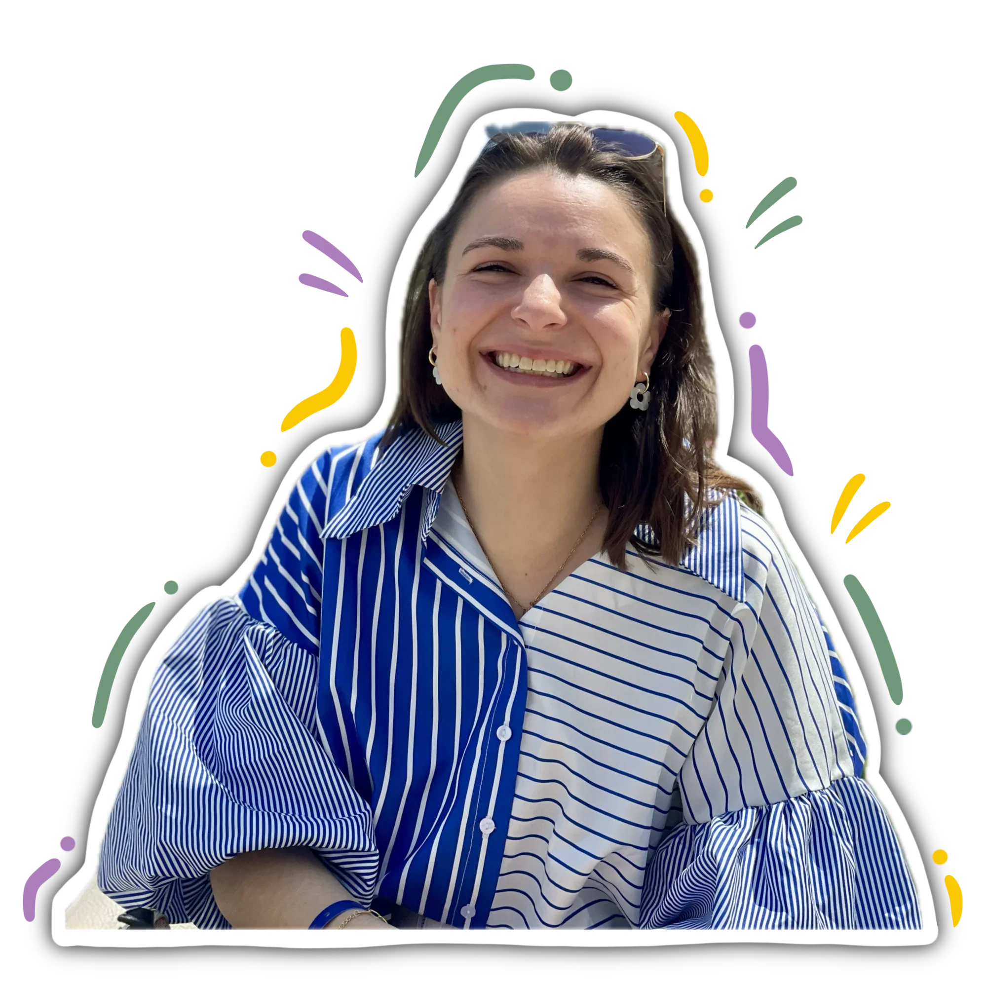 Portrait de Dana Darroman illustratrice derrière le nom SDesiGn