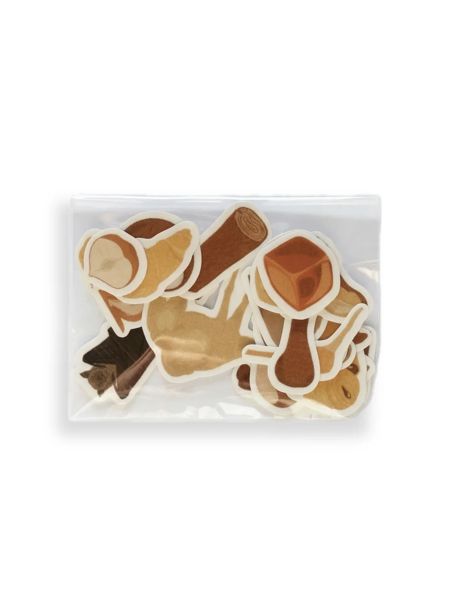 Pack stickers - marron