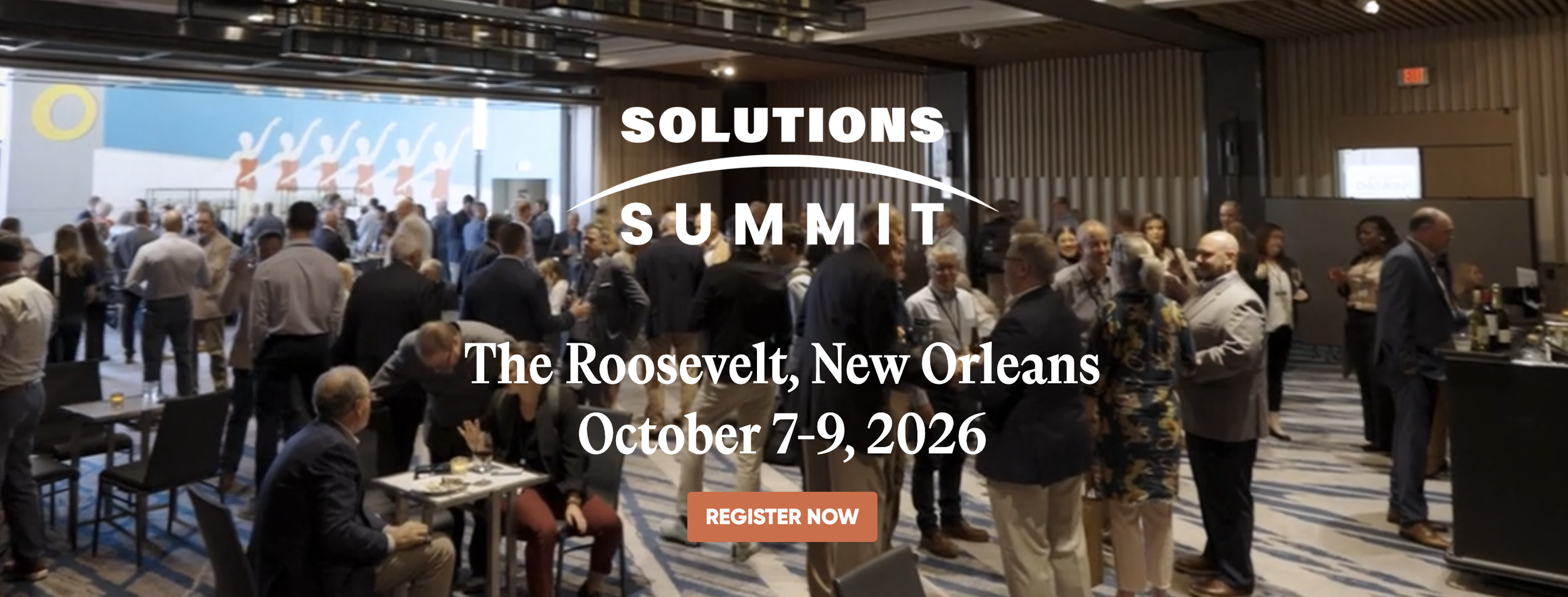 Solutions Sumit: The Roosevelt, New Orleans October 7-9, 2026