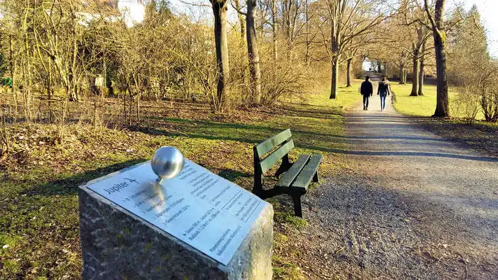Foto Würzburg für Kids  und  Karte Volkssternwarte