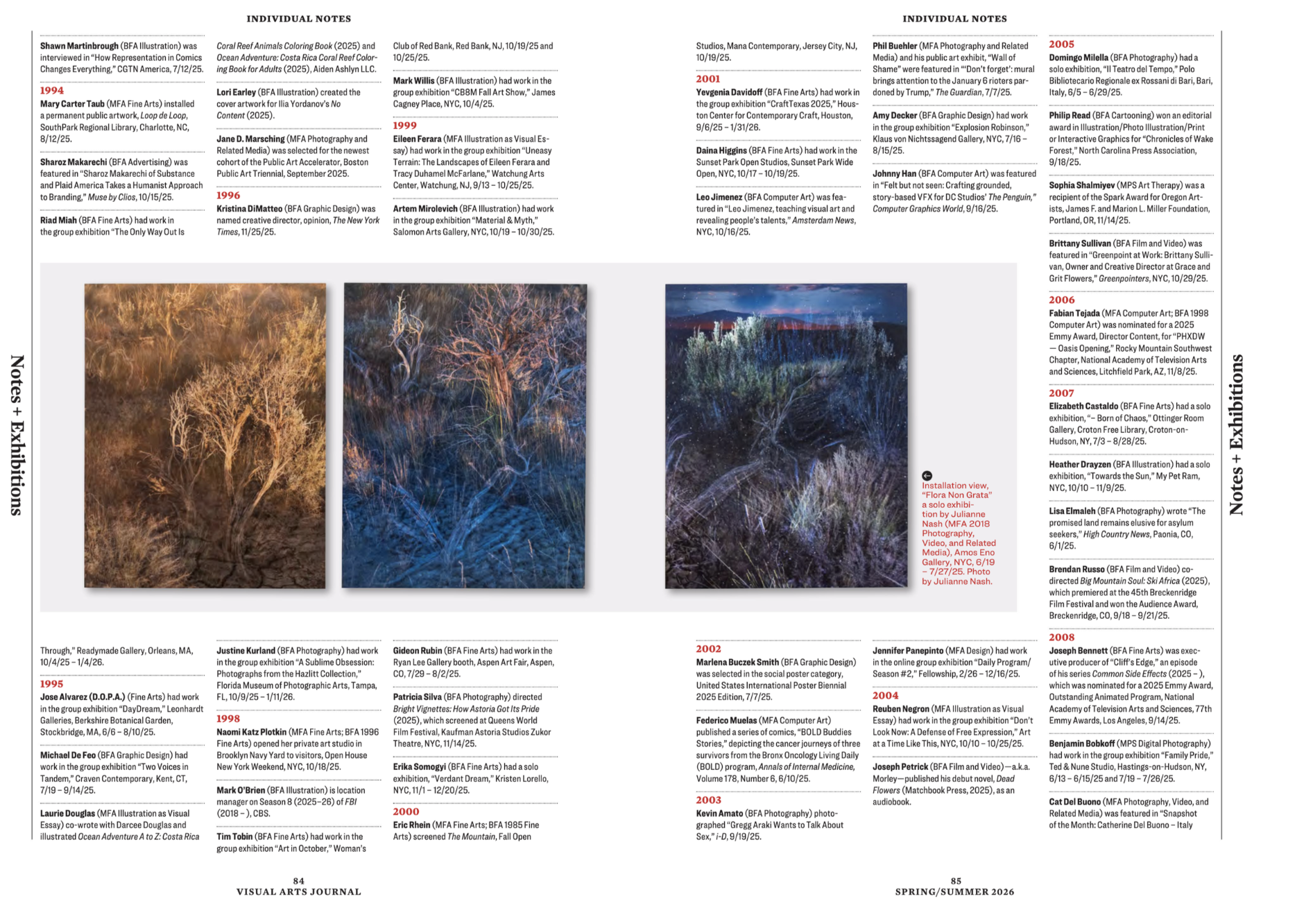 Julianne Nash — School of Visual Arts Journal