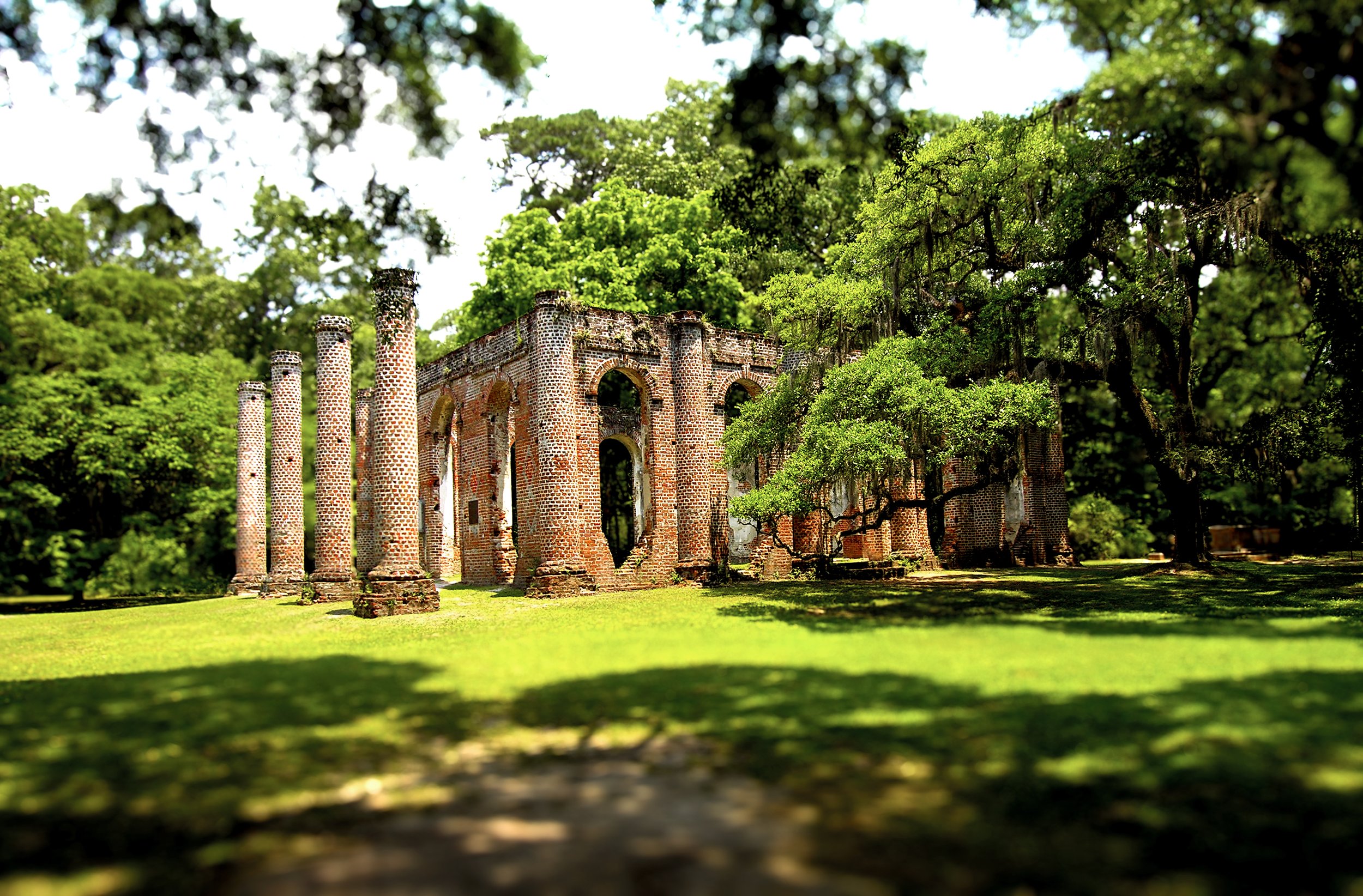 Matt Greco: "Old Sheldon Church," year tbd. Beaufort County, South Carolina. Digital photograph.