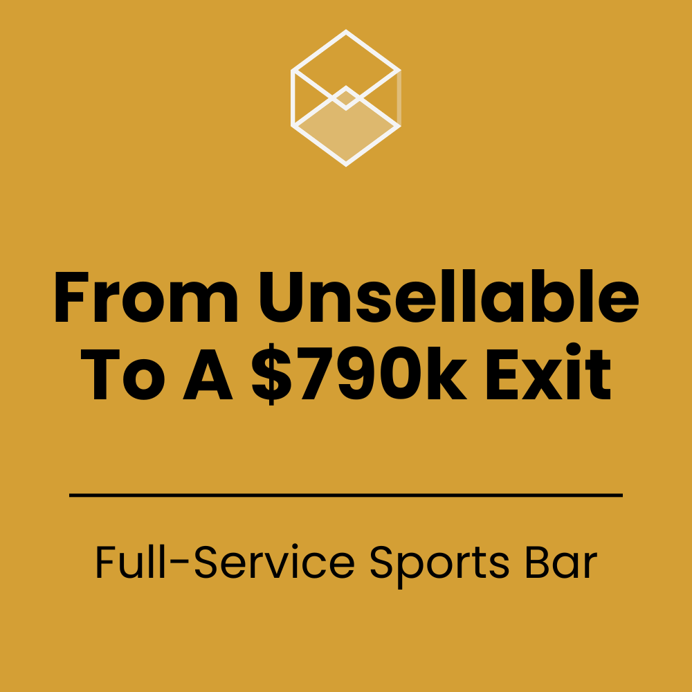 From Unsellable at $280k To A $790k Exit