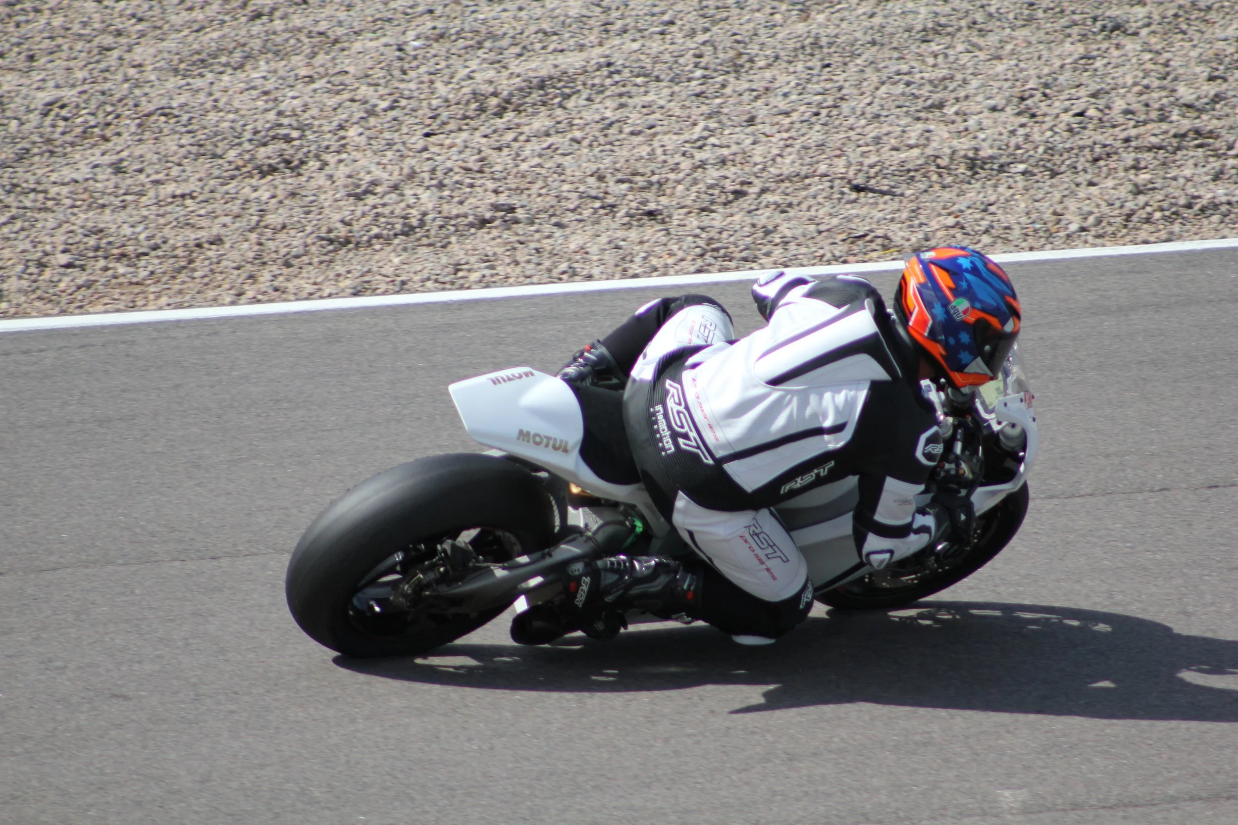 honda cbr1000rr on race track