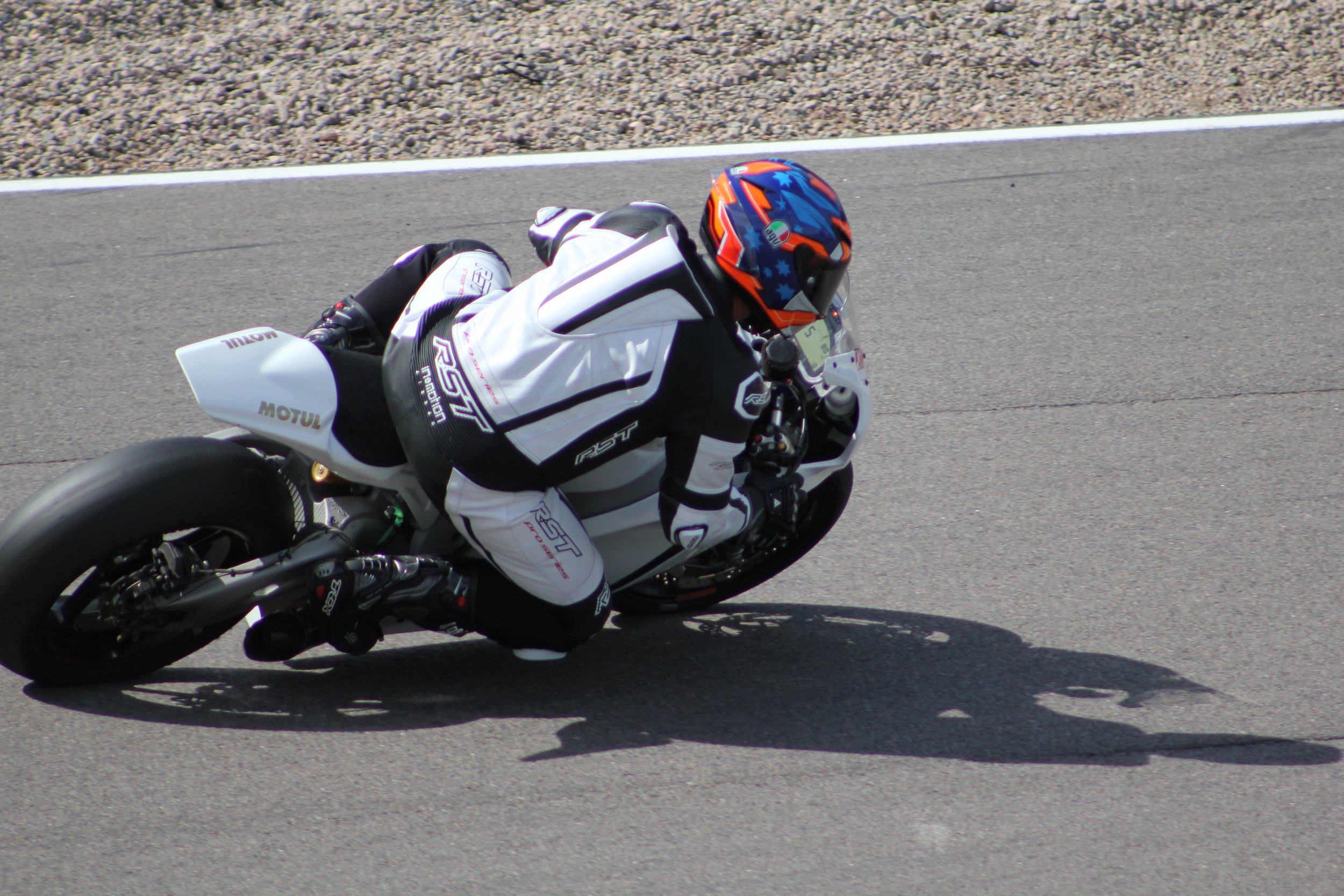 honda cbr1000rr on race track