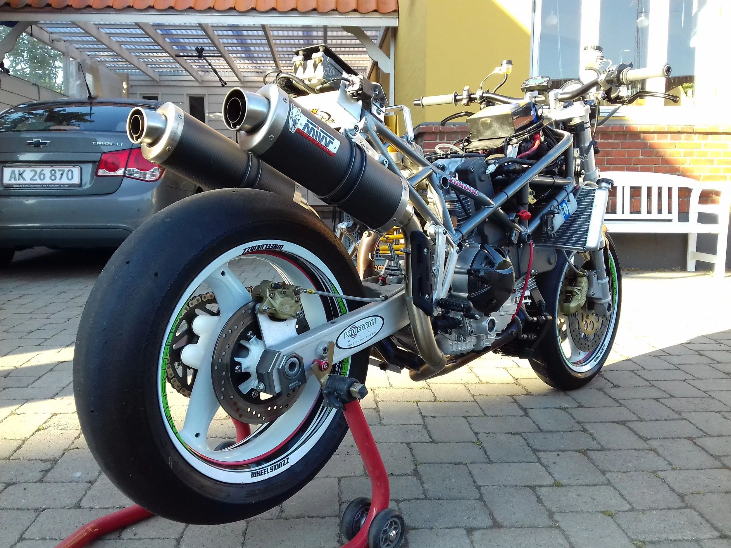 Ducati without fairings