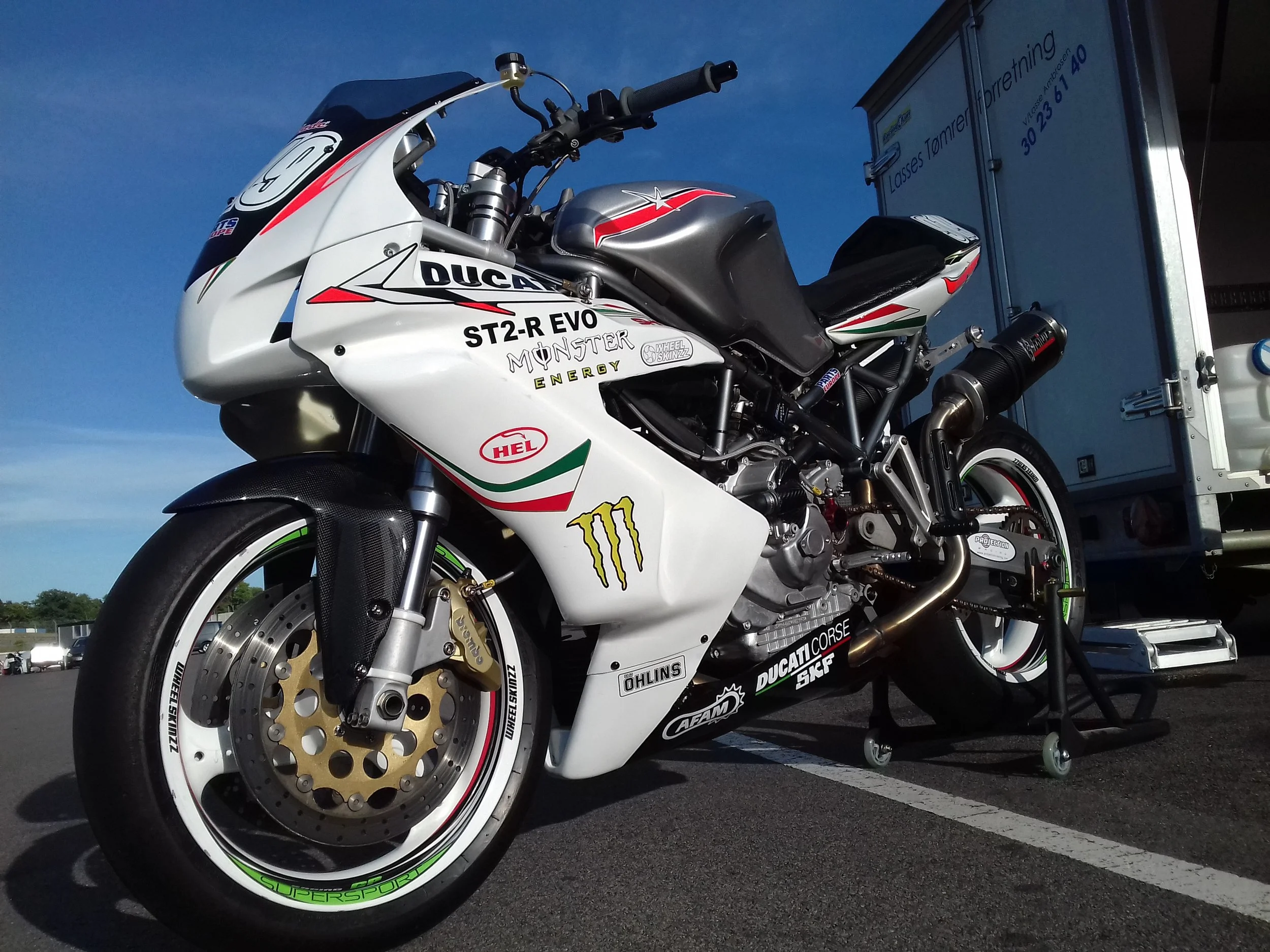 ducati st2 road-racing bike