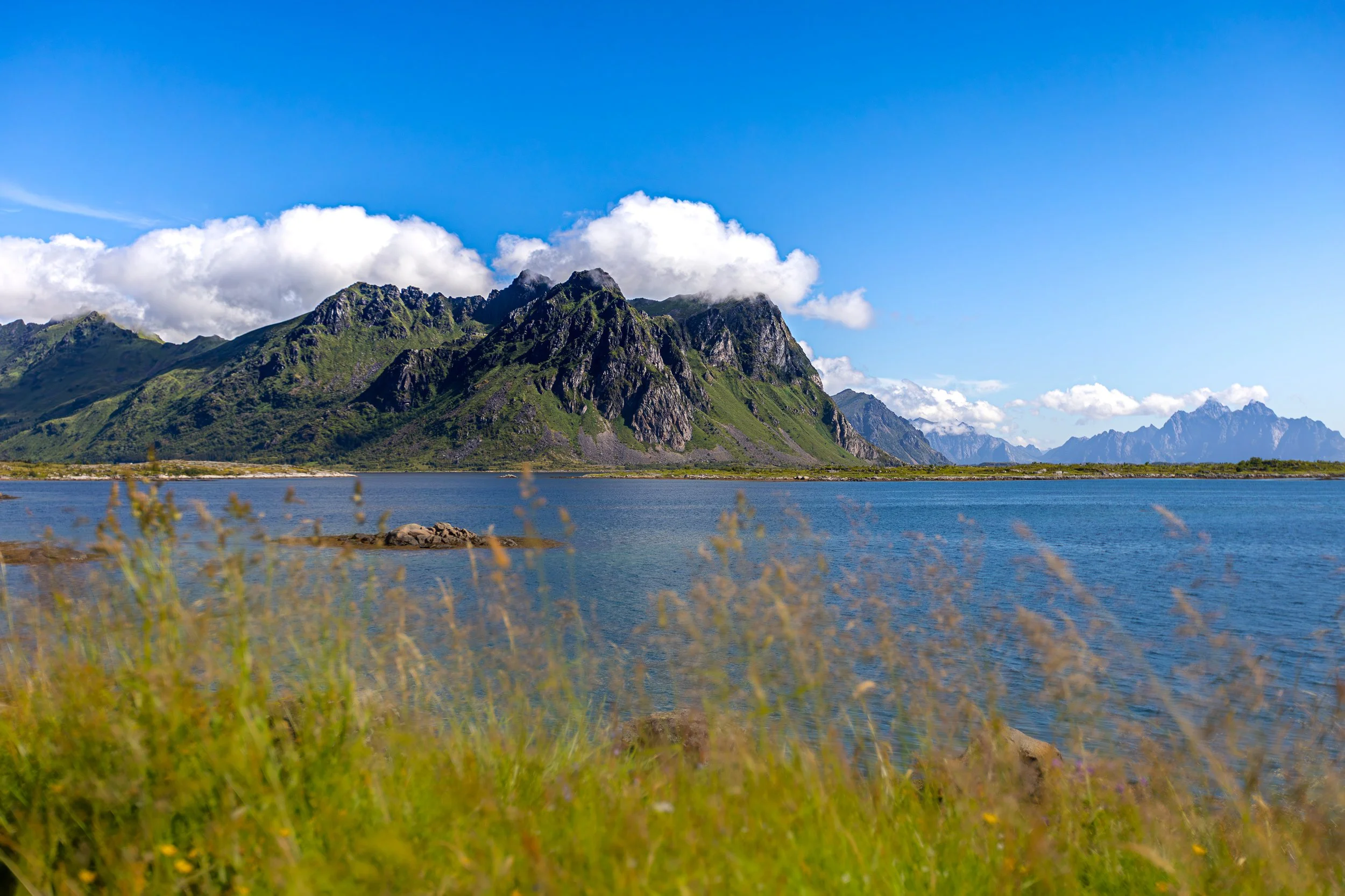 Mountains at Lofoten islands
