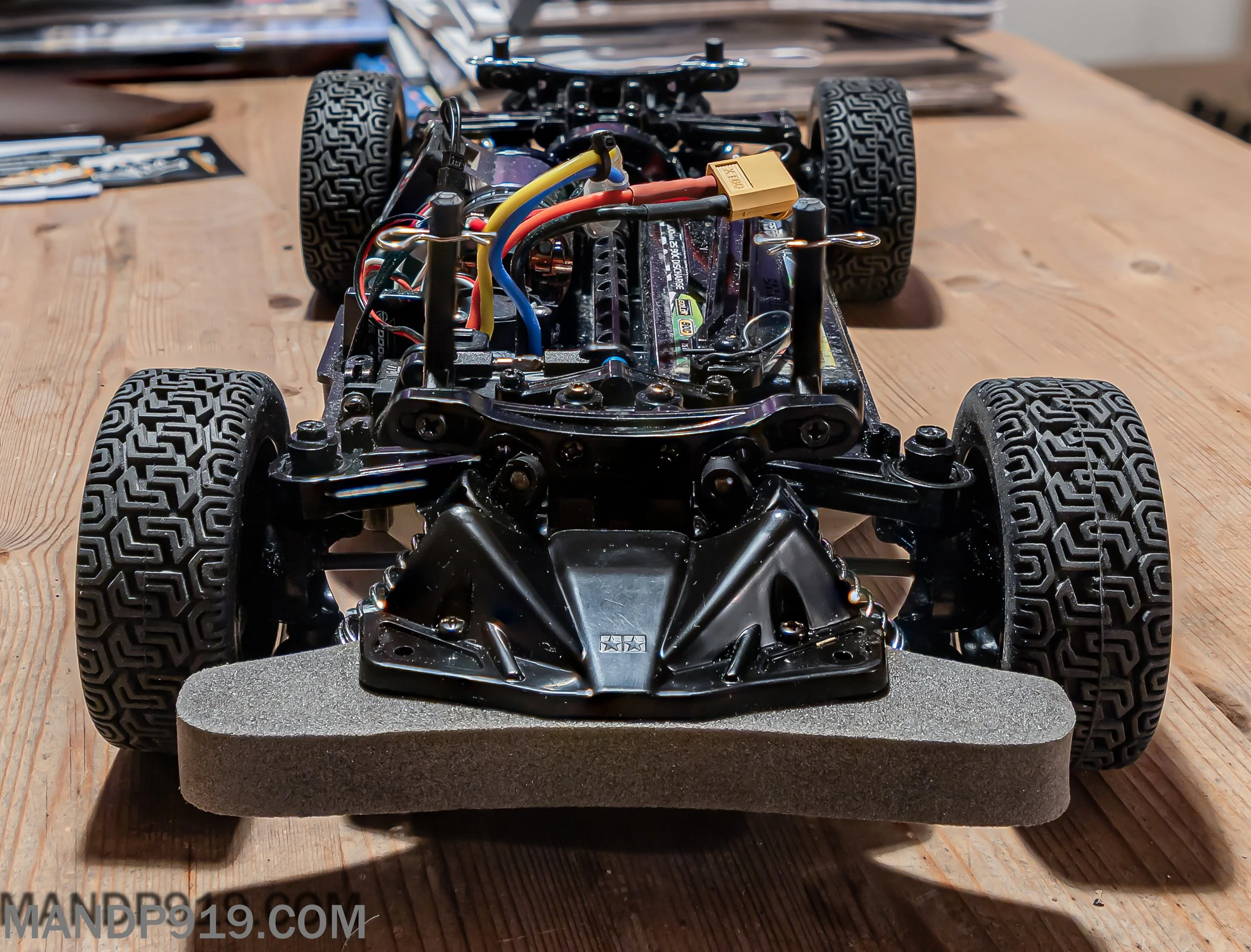 Focus stacked picture of Tamiya TT02