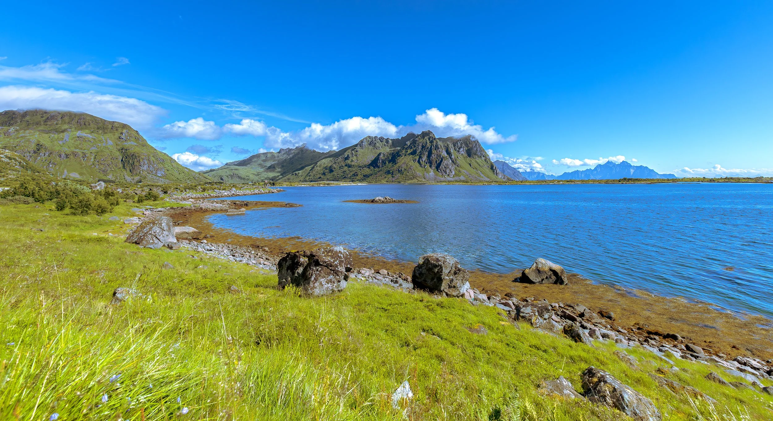Mountains at Lofoten islands
