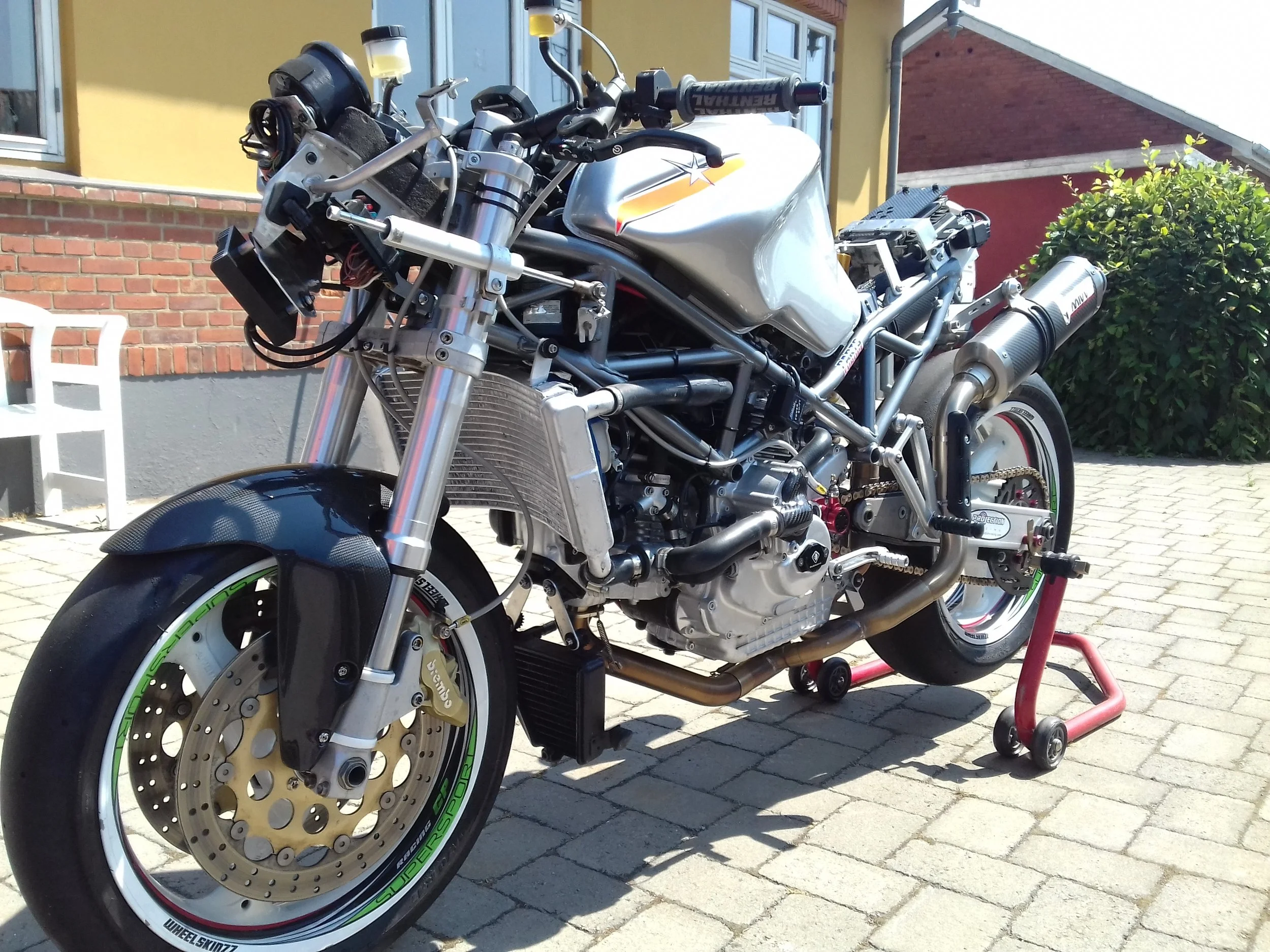 Ducati without fairings