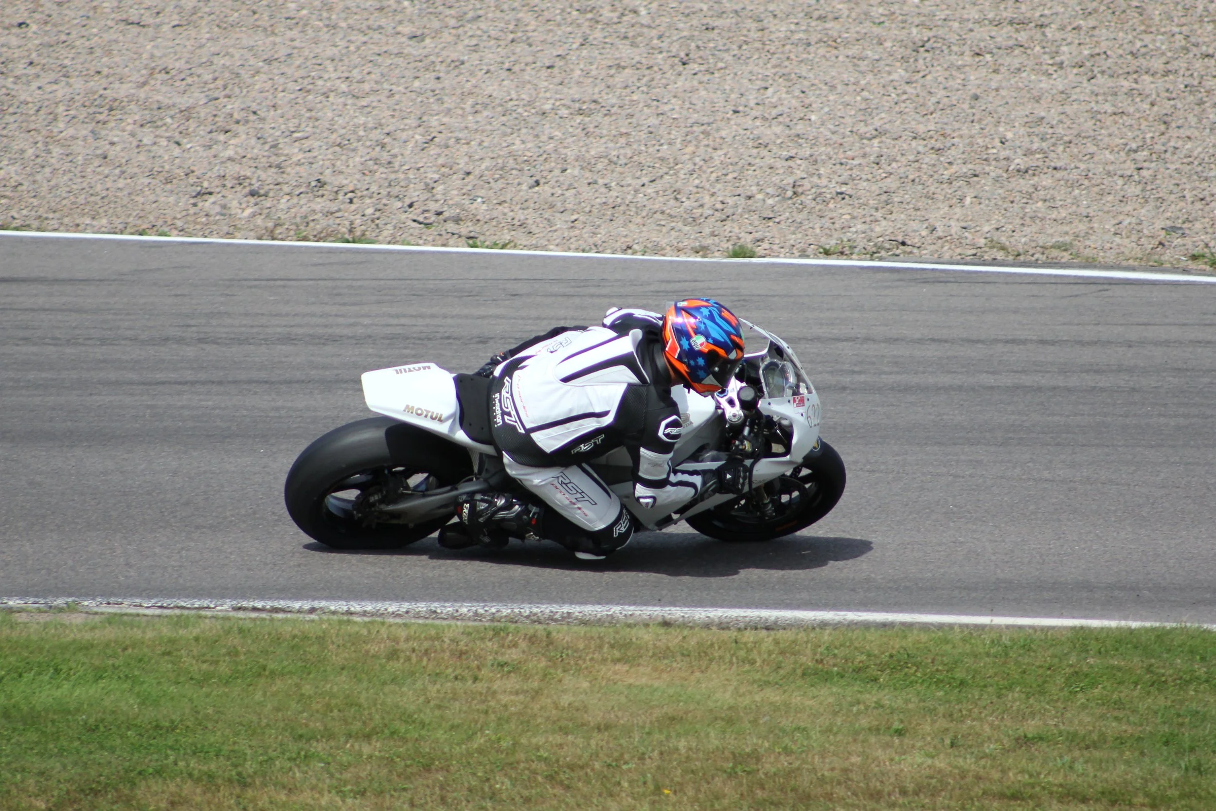 honda cbr1000rr on race track