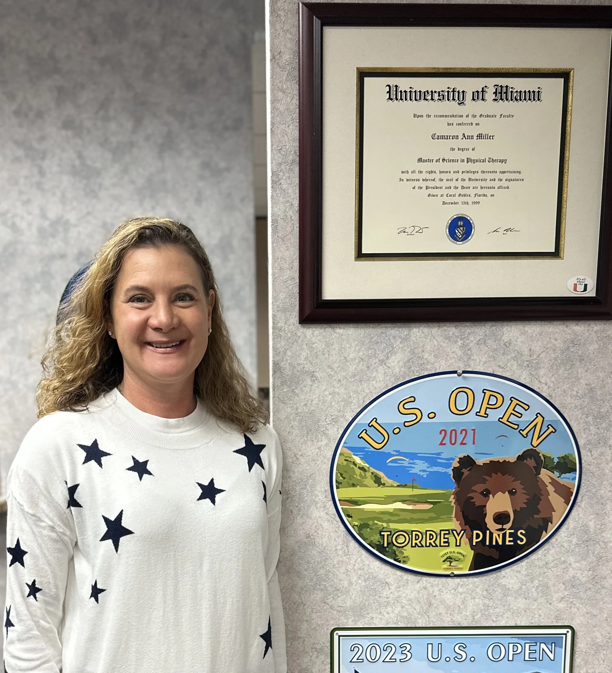 Cameron Miller, owner and physical therapist at the Clinic of Orthopaedic and Sports Physical Therapy in Tacoma, Washington