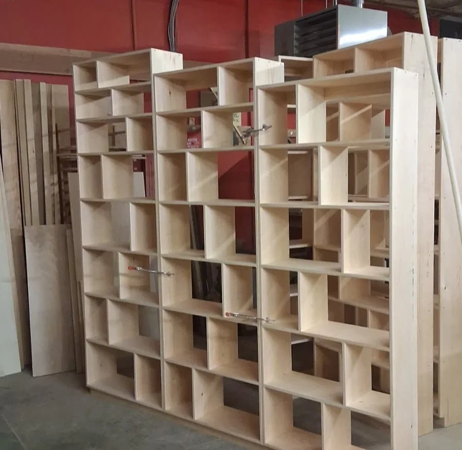 Before &amp; After Bookcases ! #somerville #furnituredesign #vintage