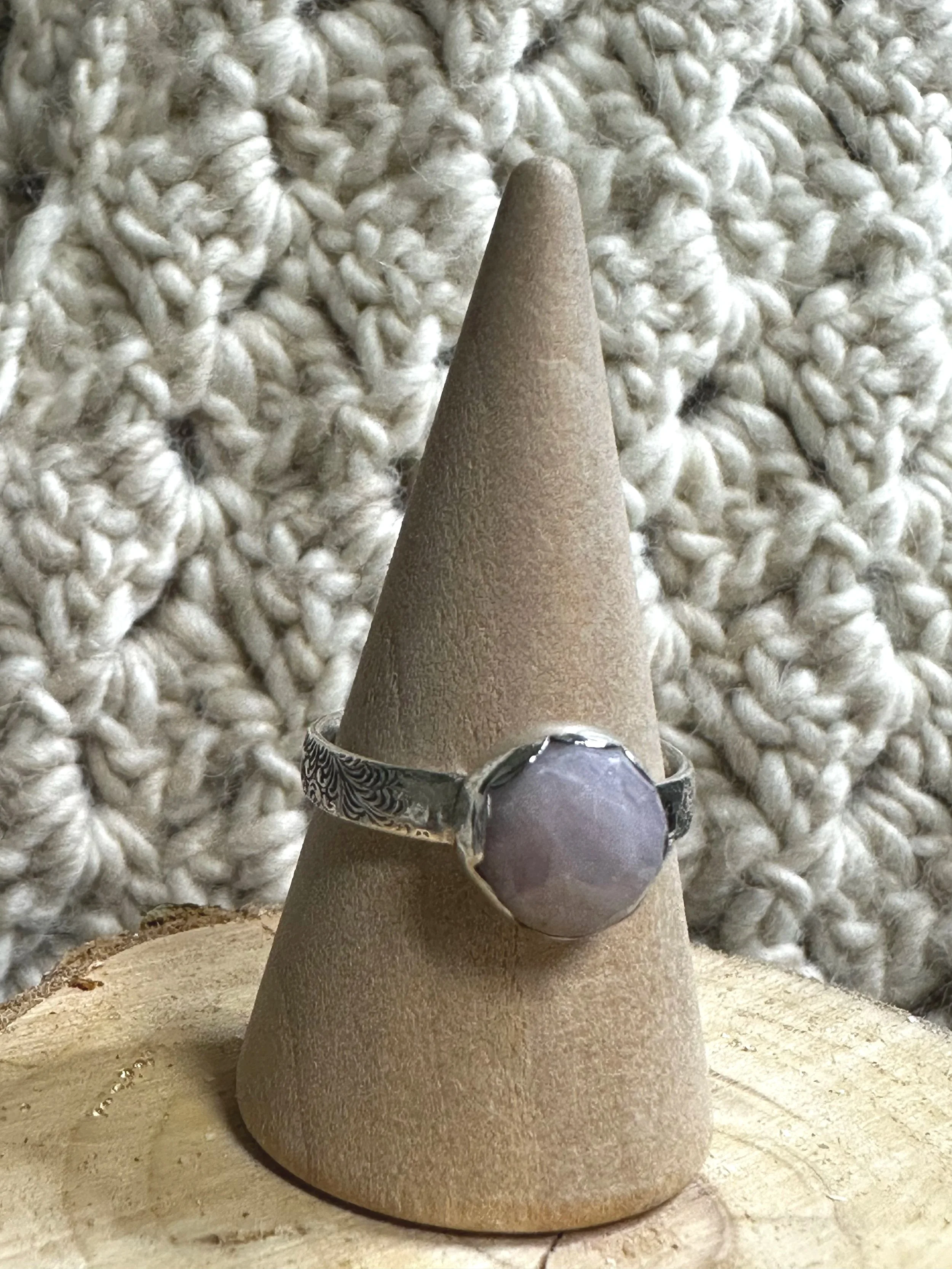 Lilac Sapphire Ring - Size 7.5