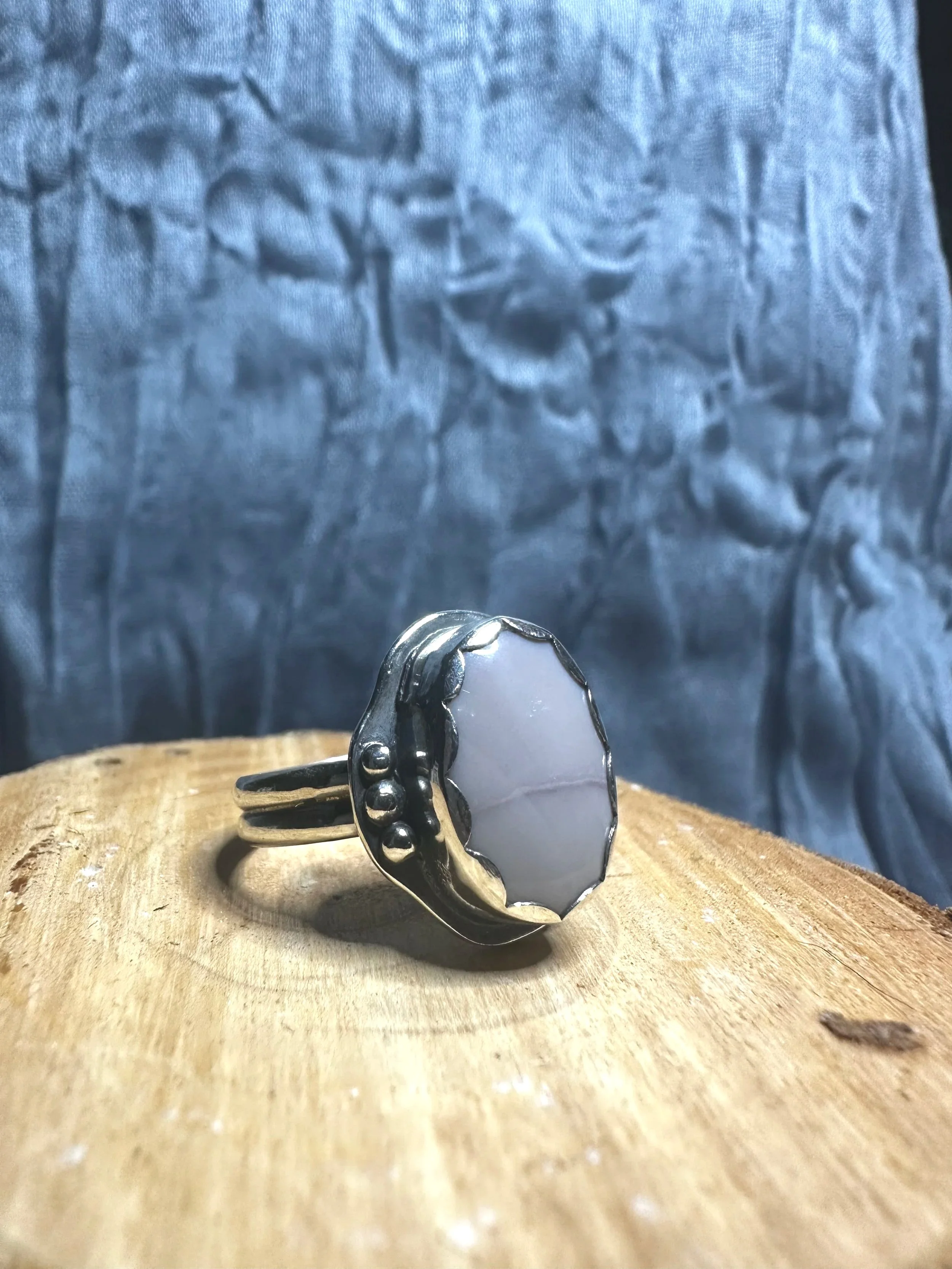 Hyacinth Jasper Ring - Size 8.5