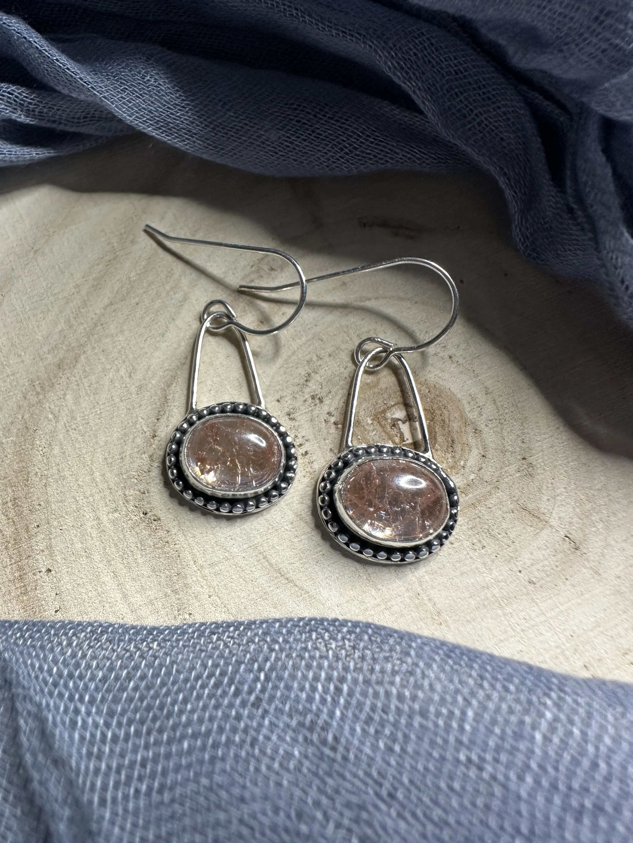 Sunstone Earrings