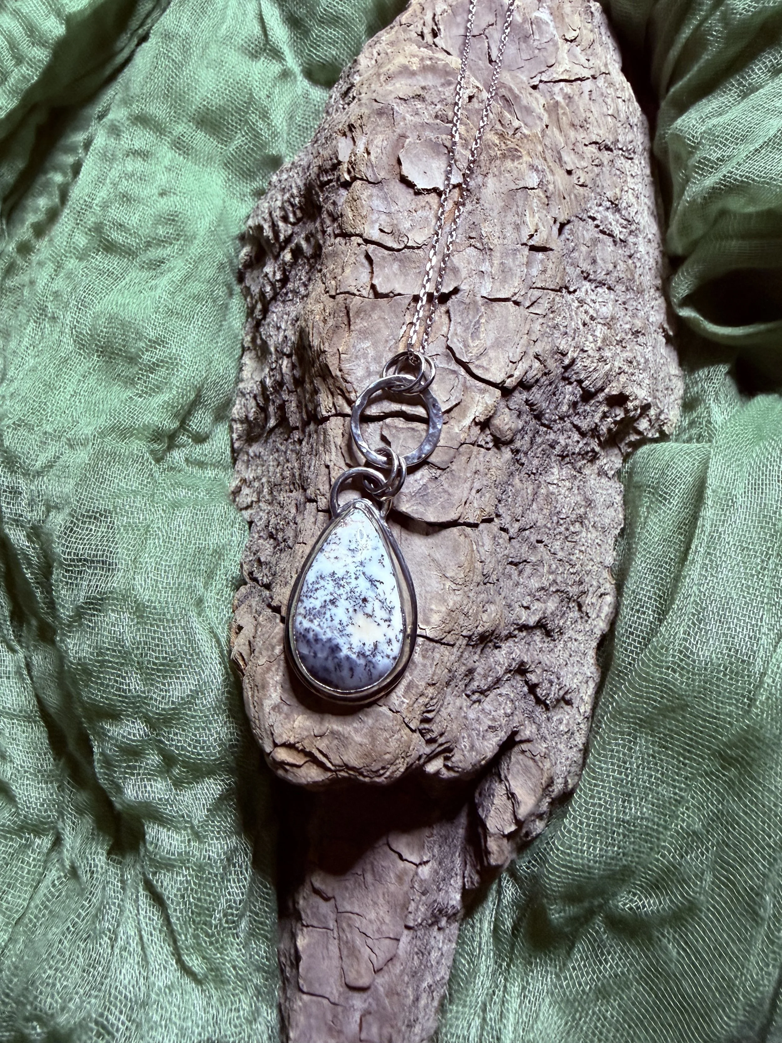 Dendritic Opal Necklace