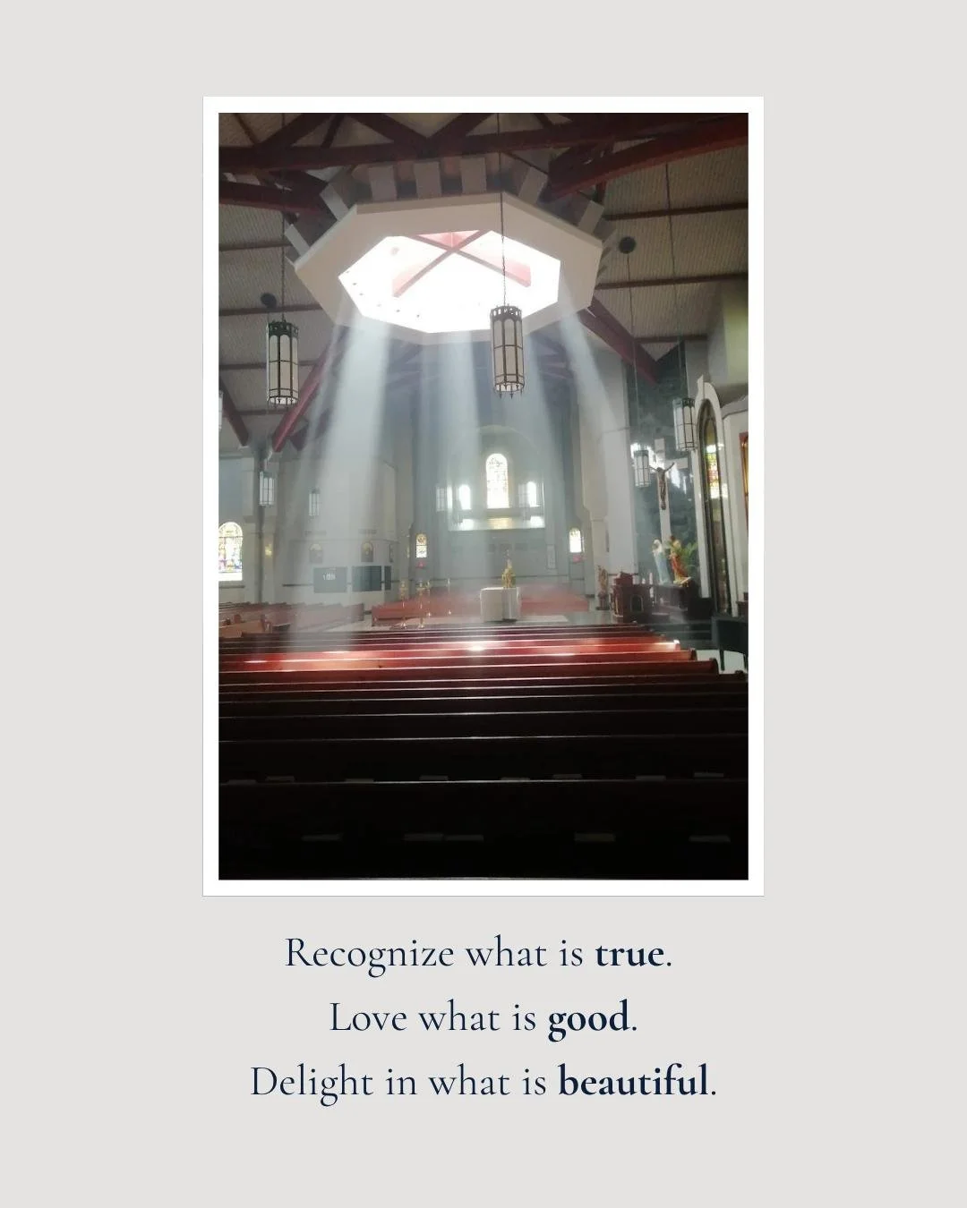 Education is not primarily the transmission of information. It is the formation of the person&mdash;to recognize what is true, to love what is good, and to delight in what is beautiful. This is the work of St. Monica Catholic Academy.